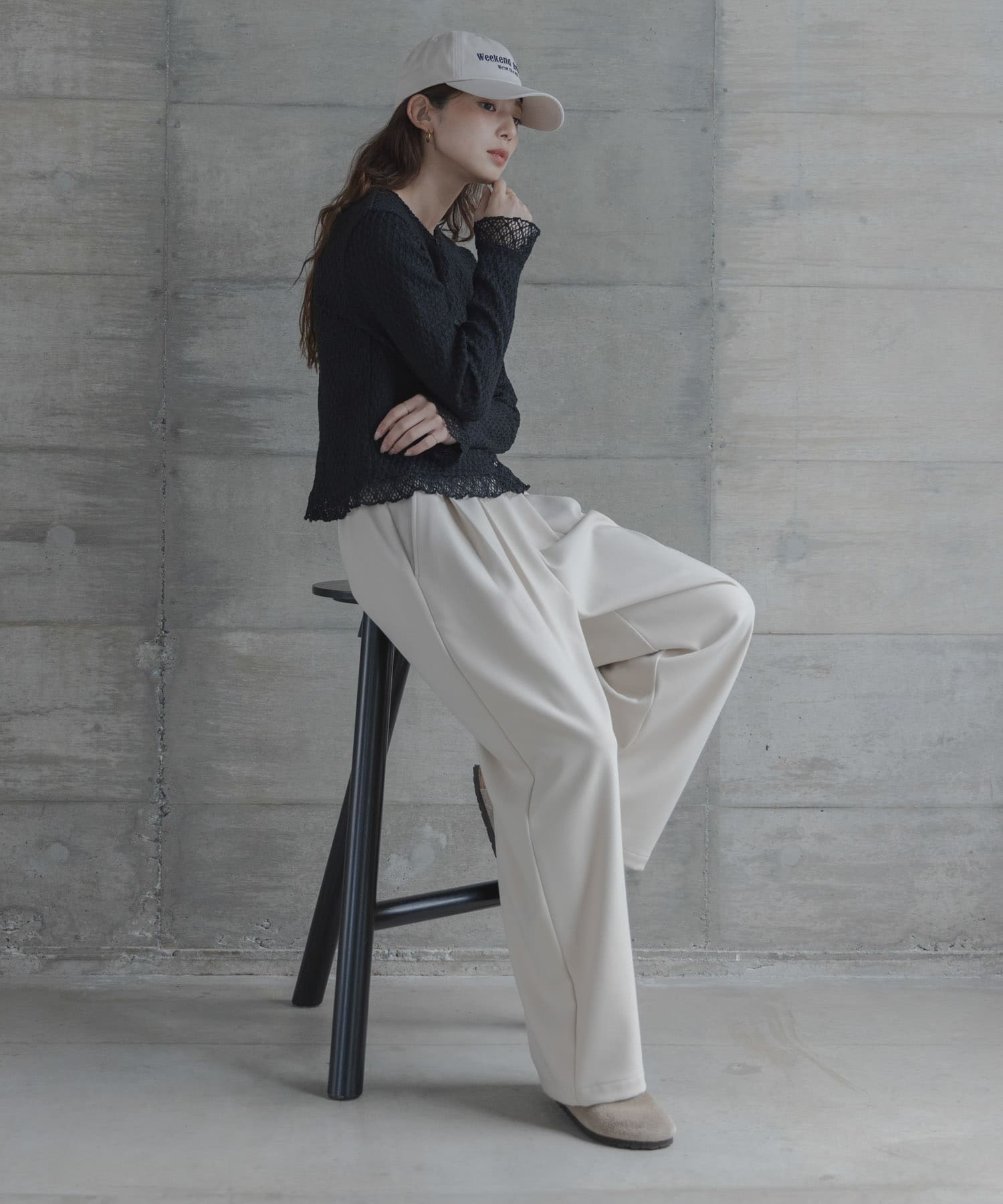 身長：166cm サイズ：FREE