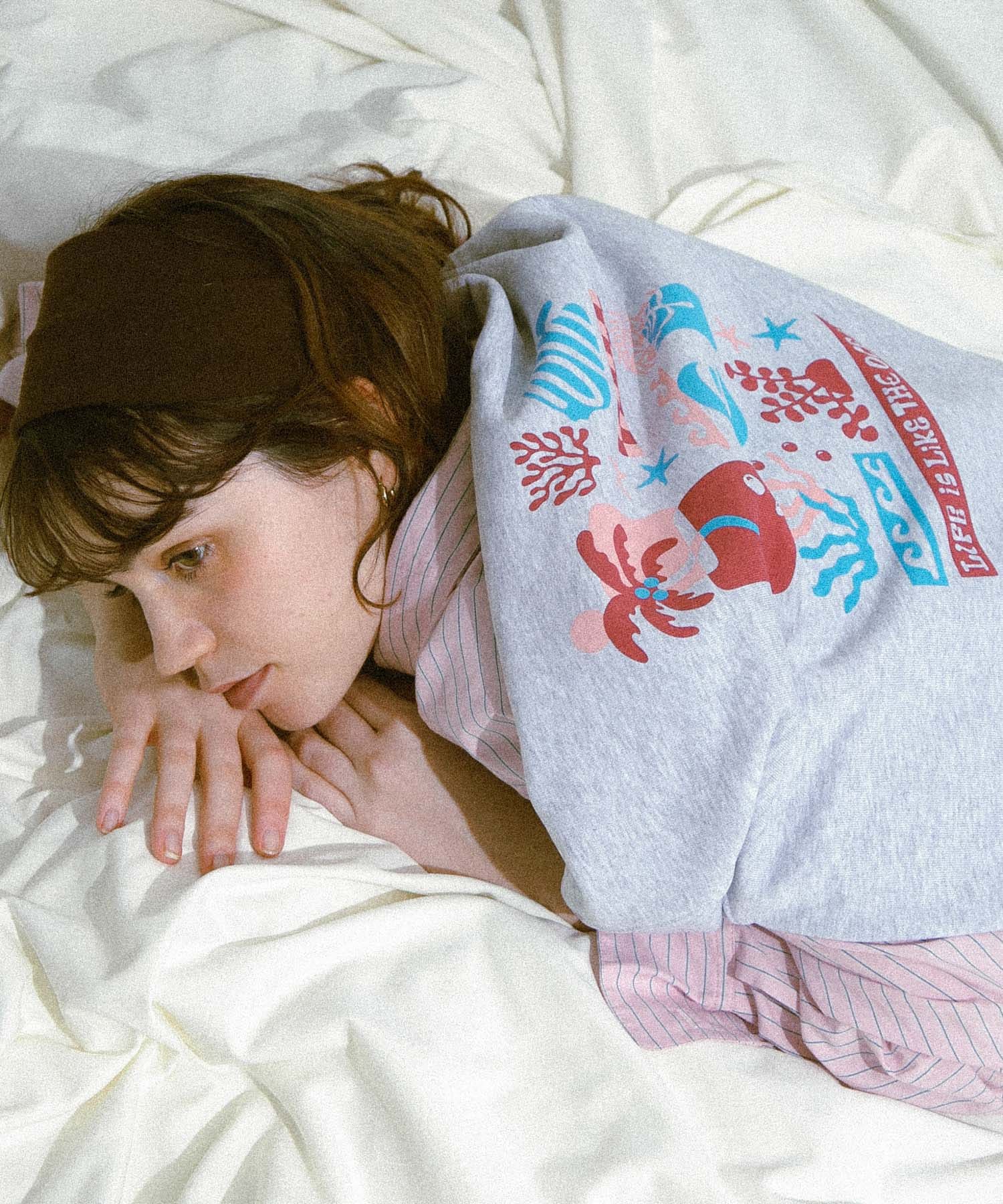 TOYAMEGコラボアートプリントスウェット