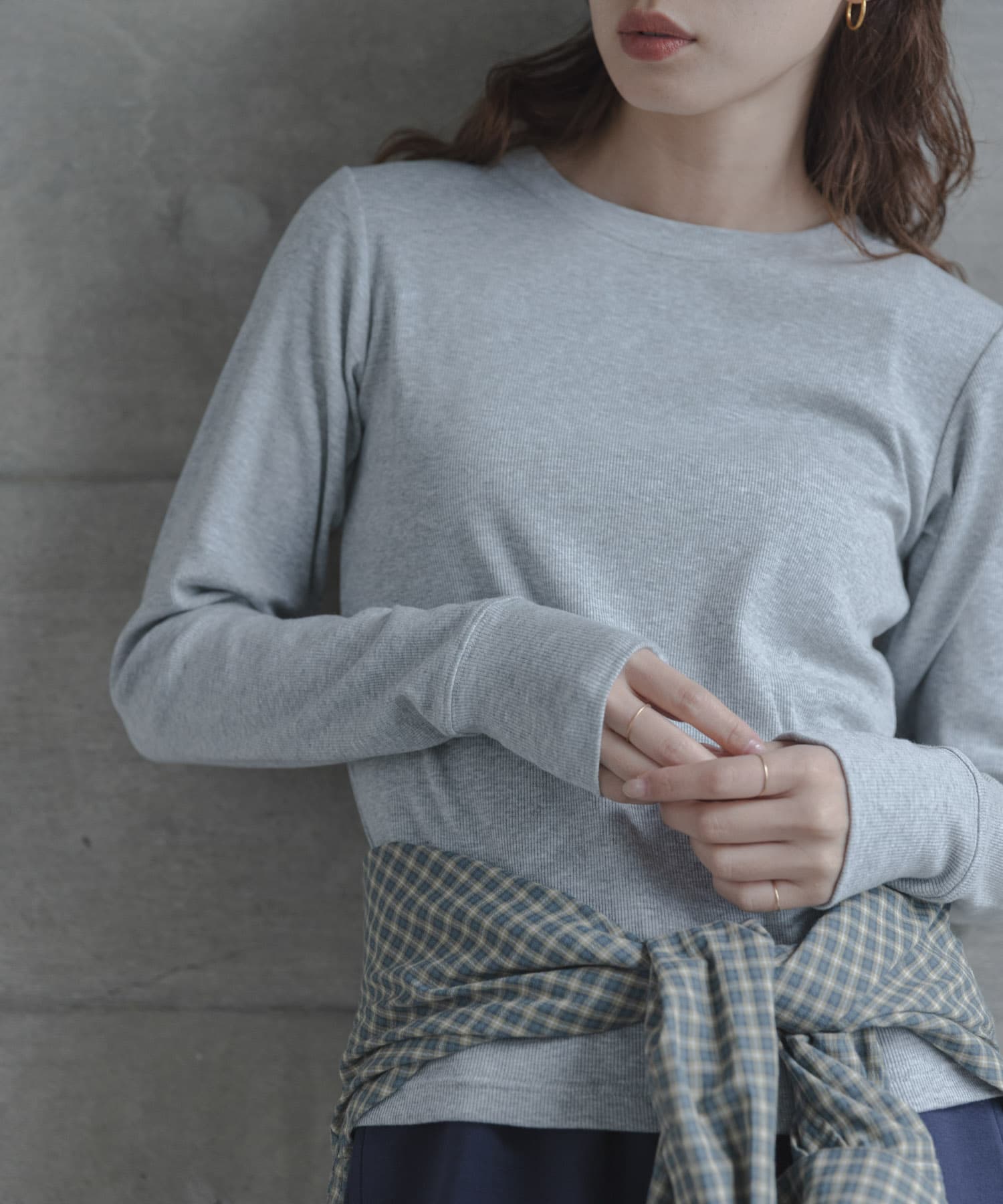 身長：166cm サイズ：FREE