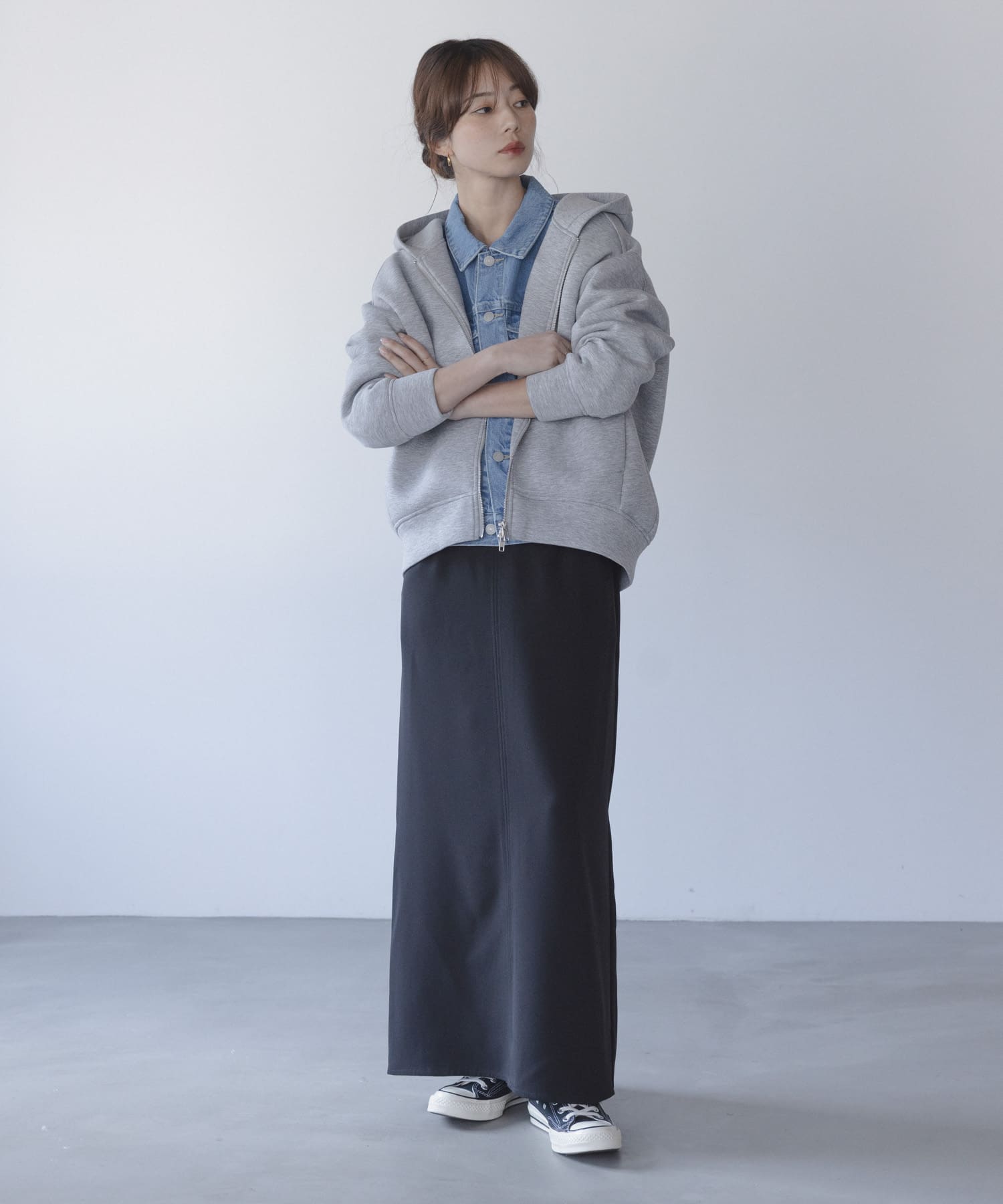 身長：166cm サイズ：FREE