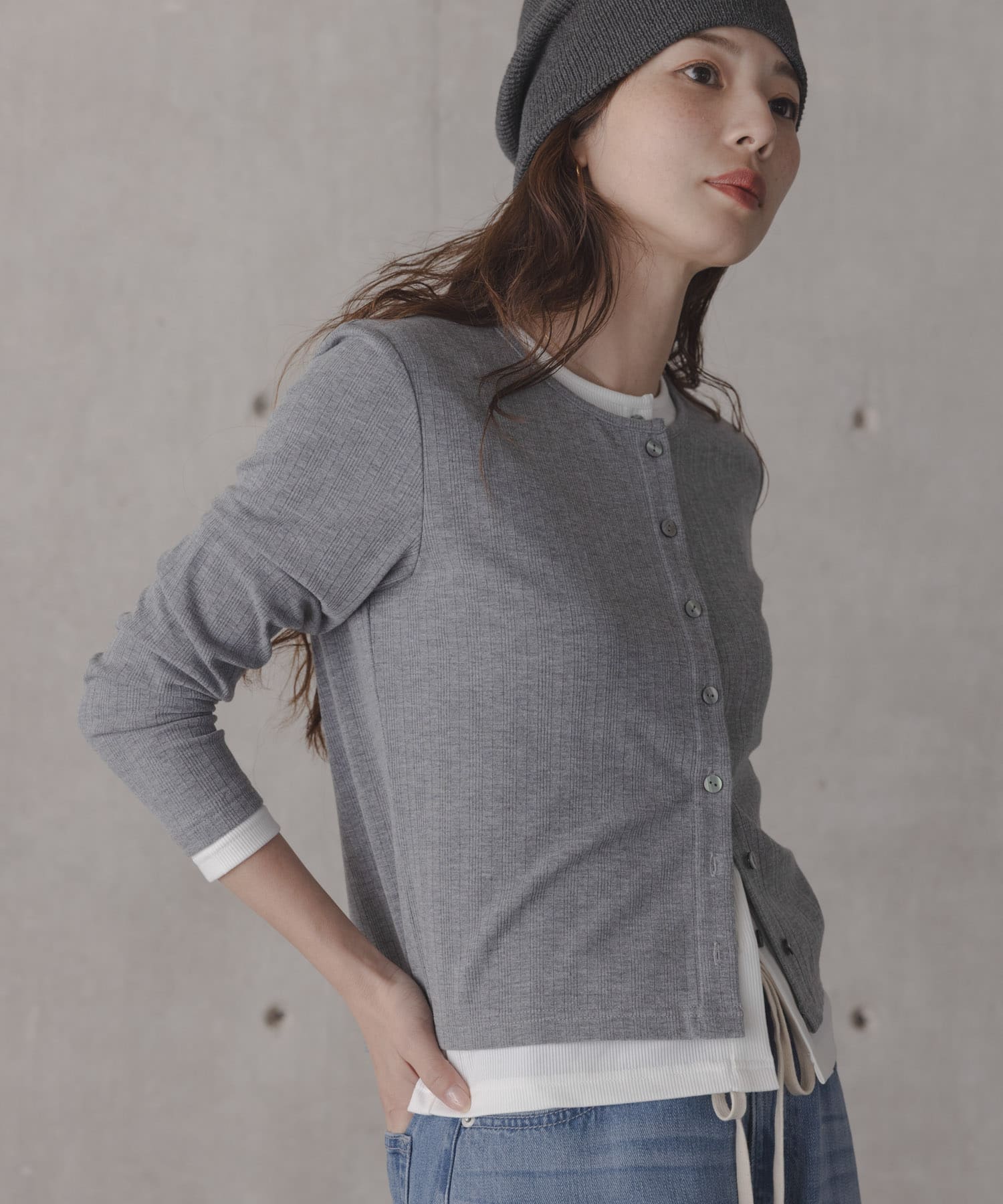 身長：166cm サイズ：FREE