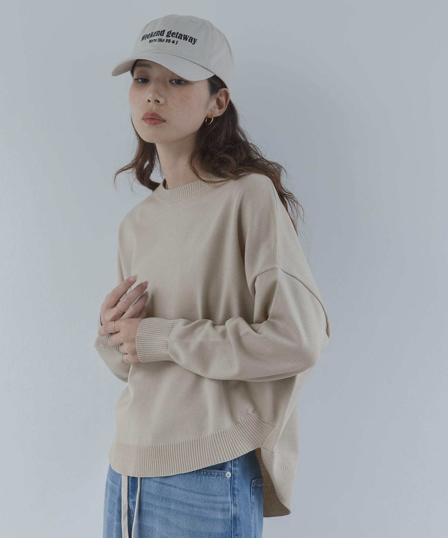 身長：166cm サイズ：FREE