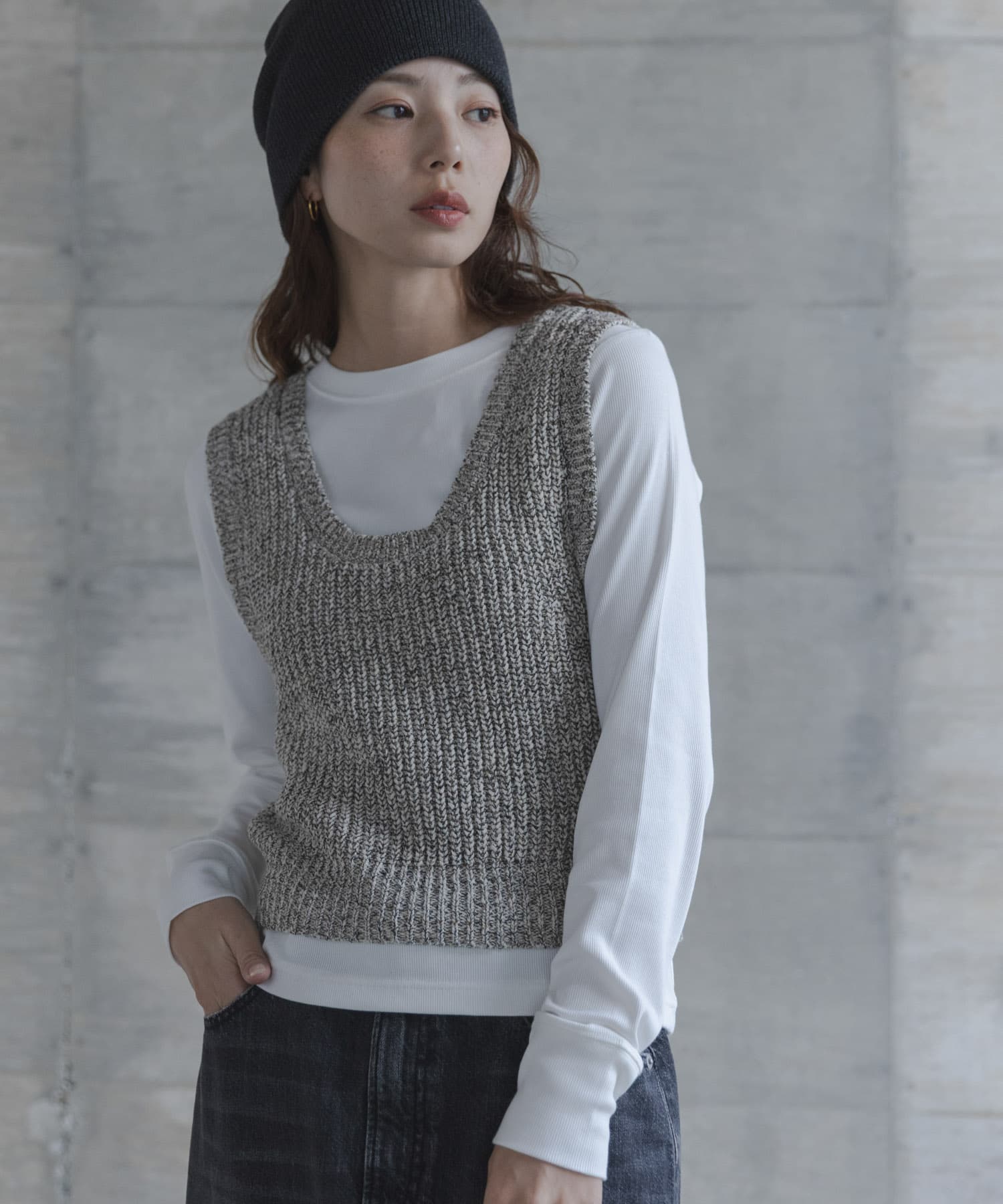 身長：166cm サイズ：FREE