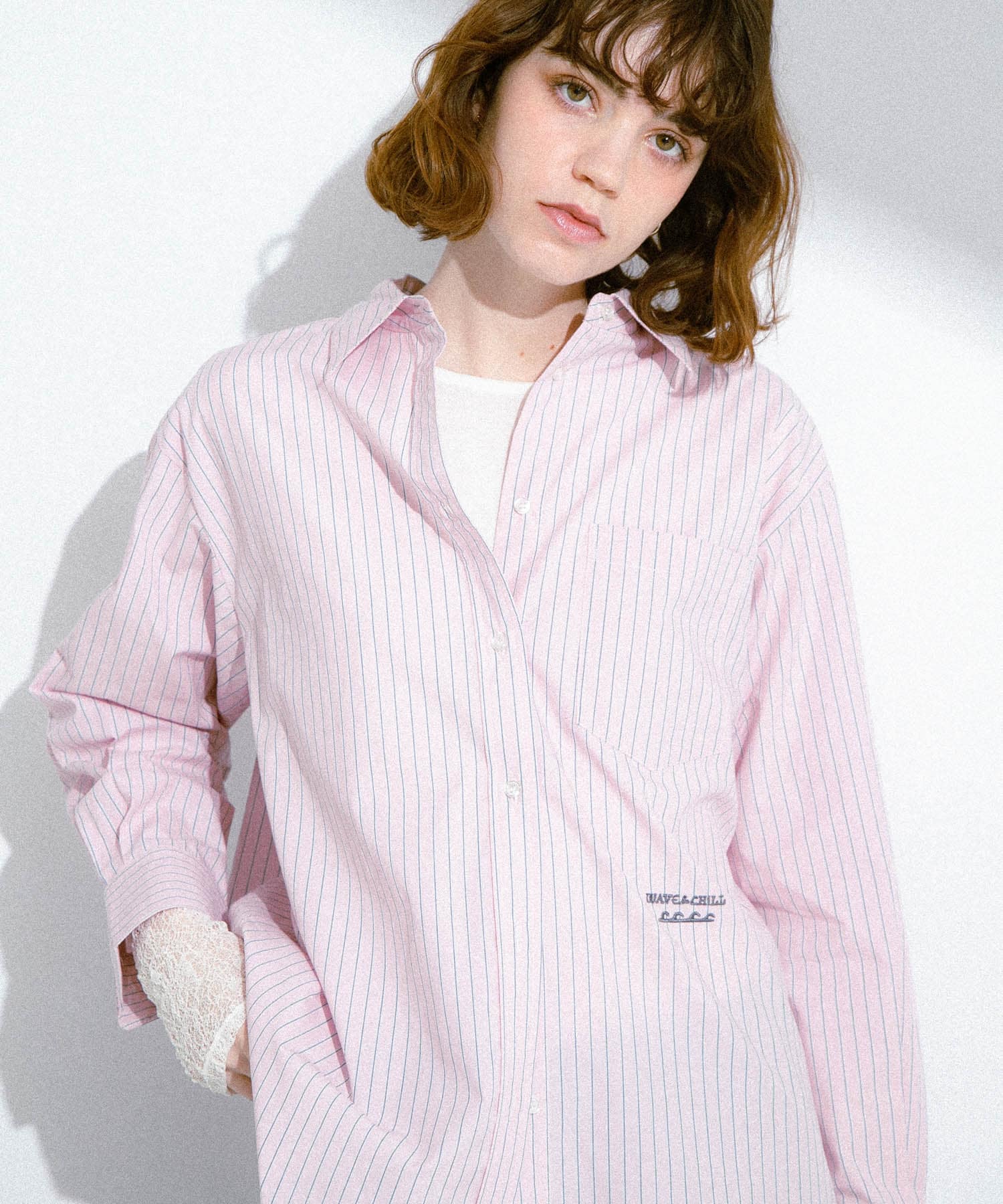 ピンクストライプ