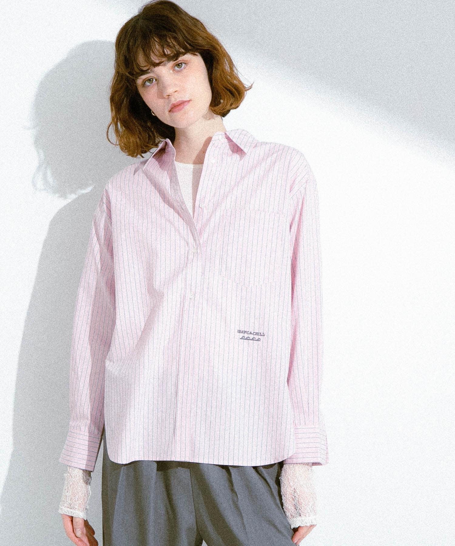 ピンクストライプ