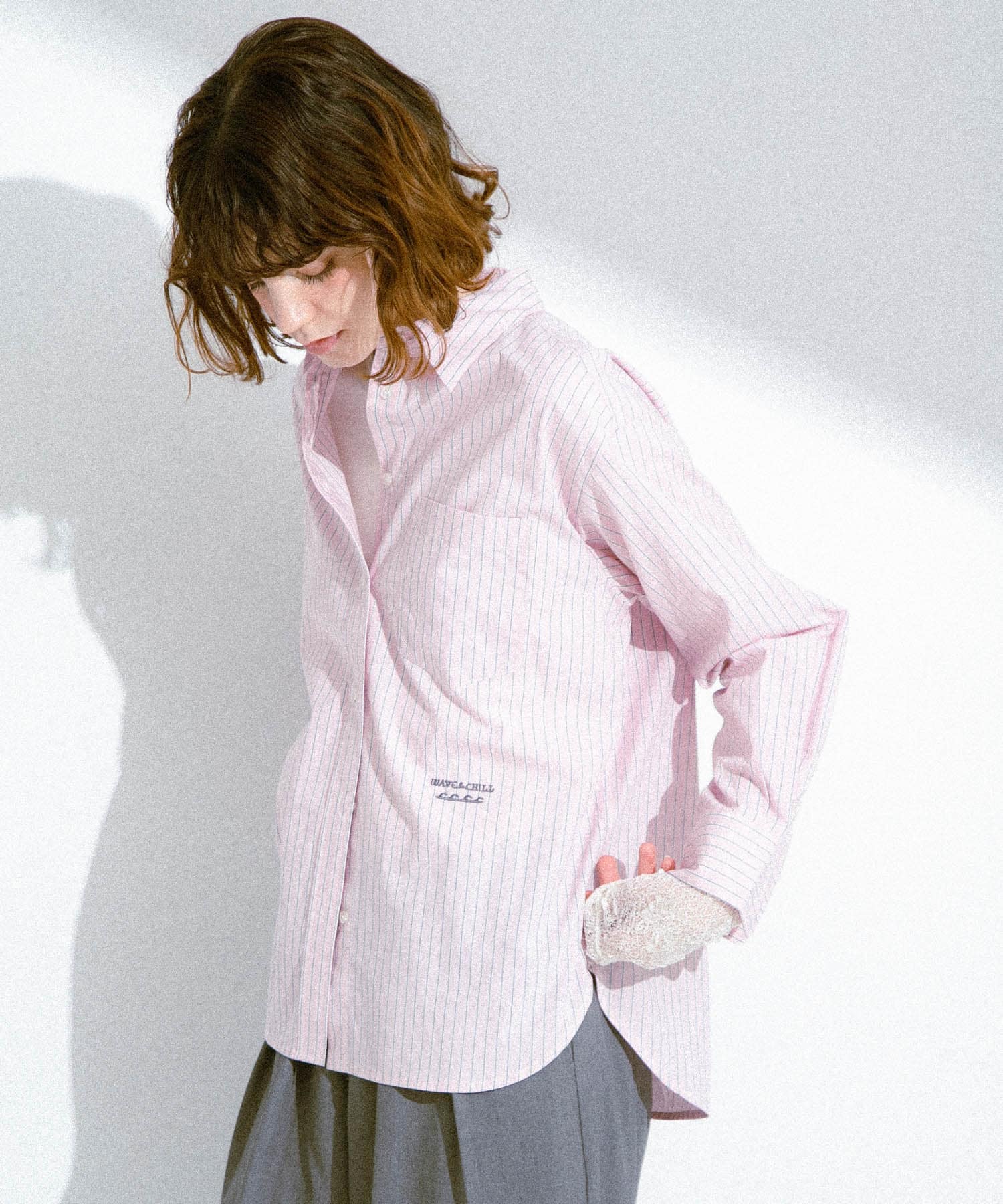 ピンクストライプ