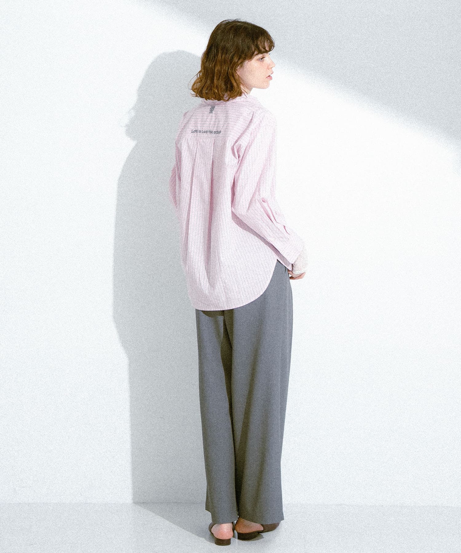 ピンクストライプ