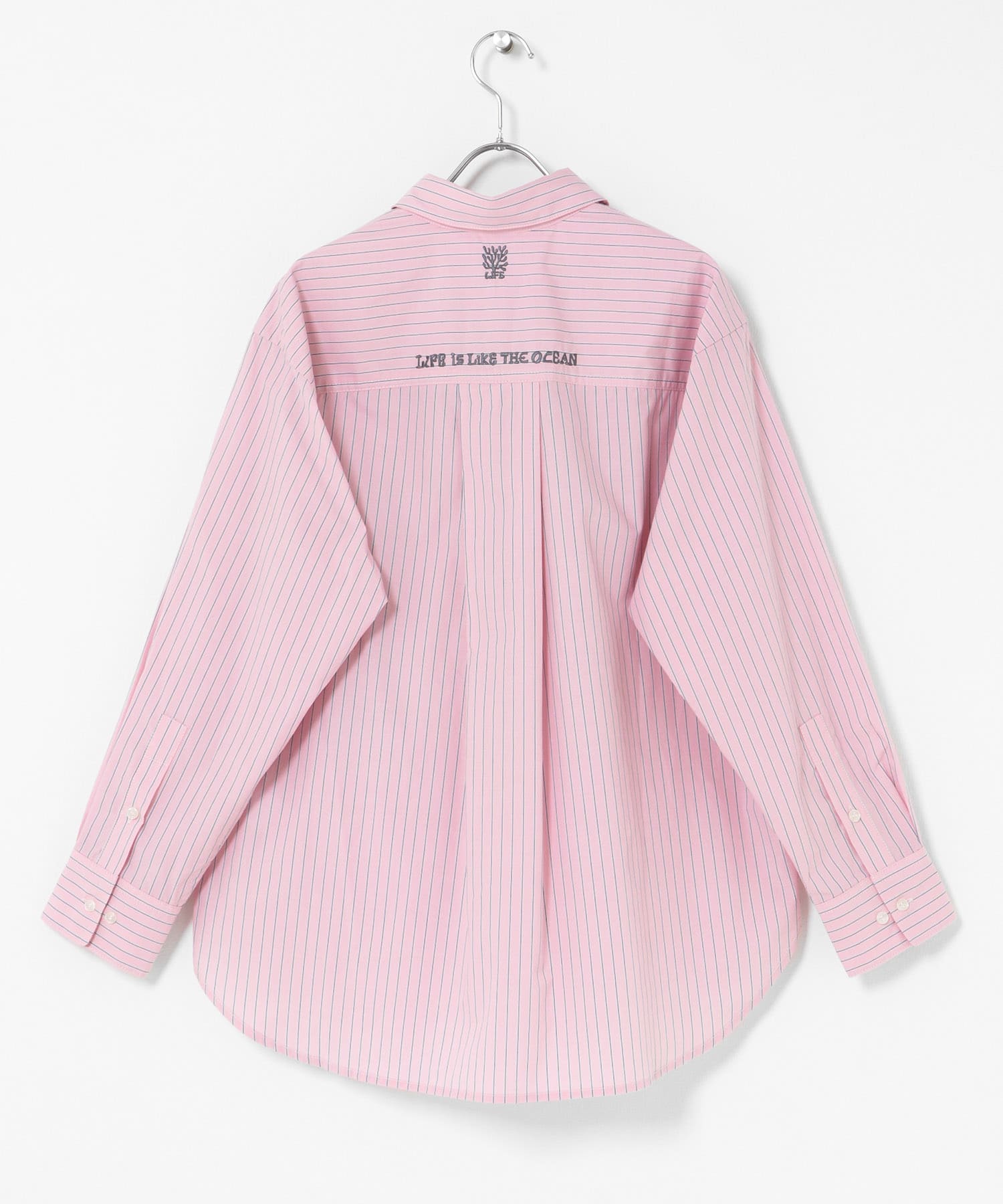 ピンクストライプ