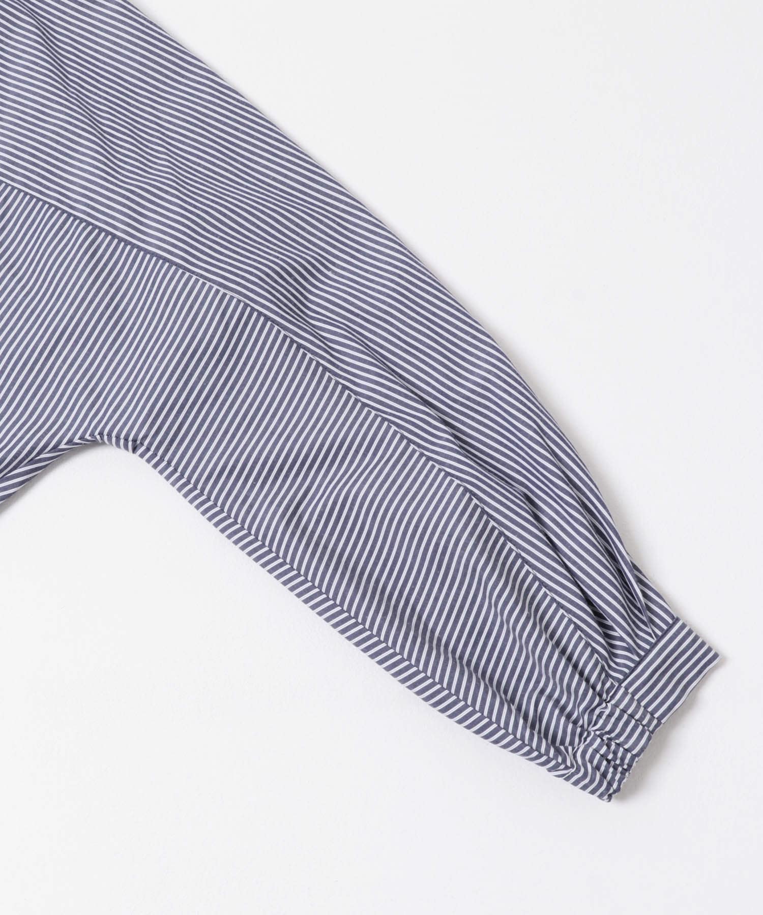 『WEB限定』フロントタックバンドカラーシャツ D.BLU×OFF Free