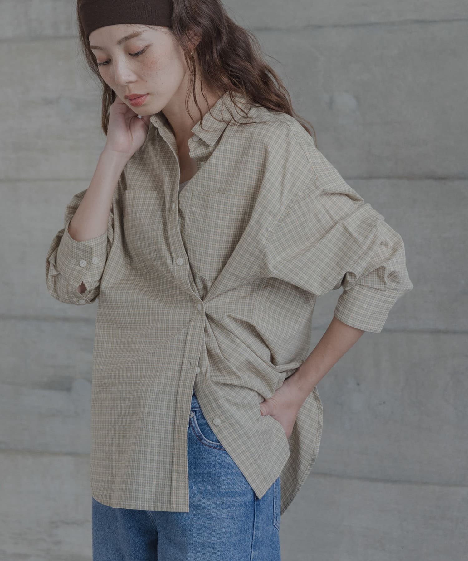 身長：166cm サイズ：FREE