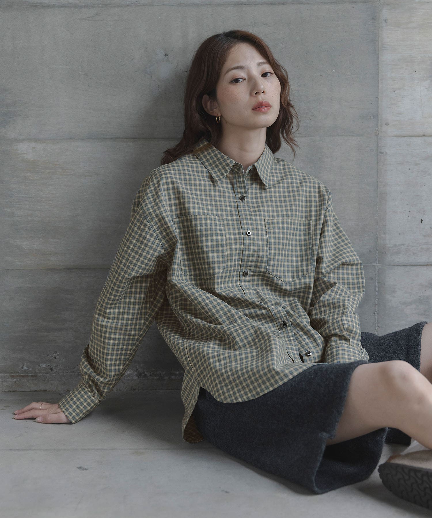 身長：166cm サイズ：FREE