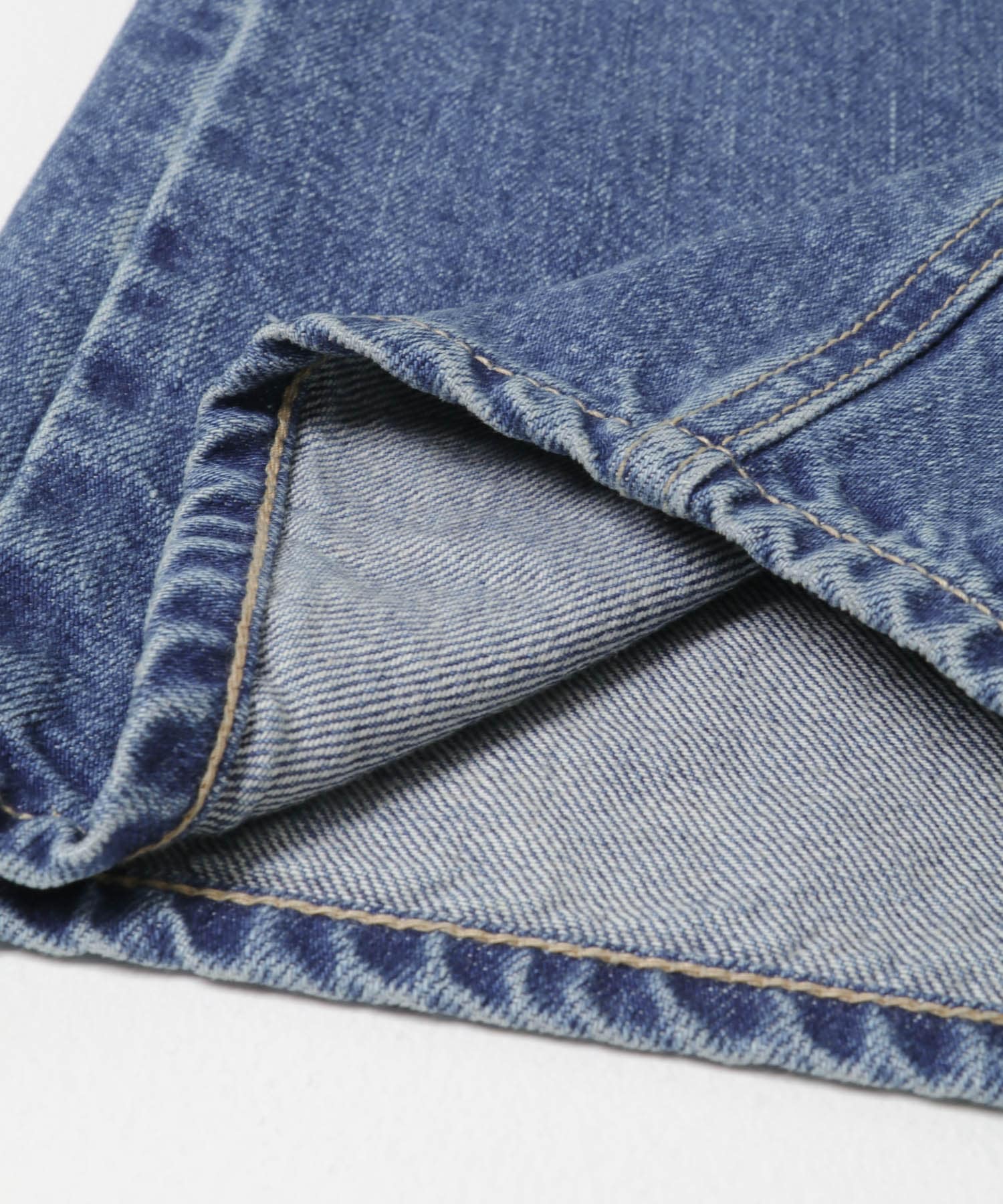 シームデザインバレルデニム インディゴ 34