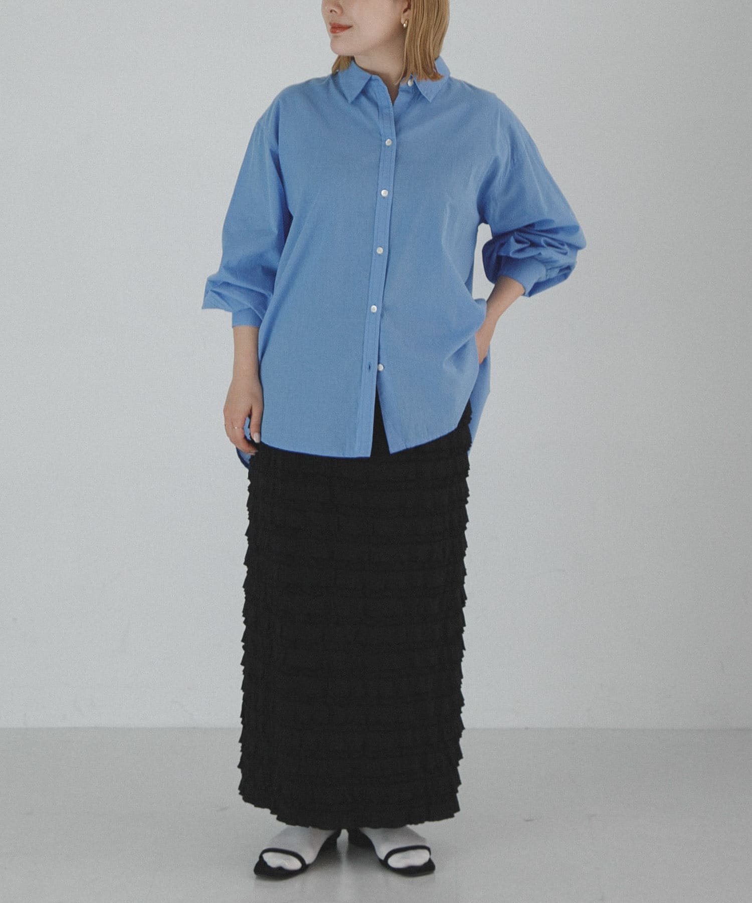 身長：156cm サイズ：M