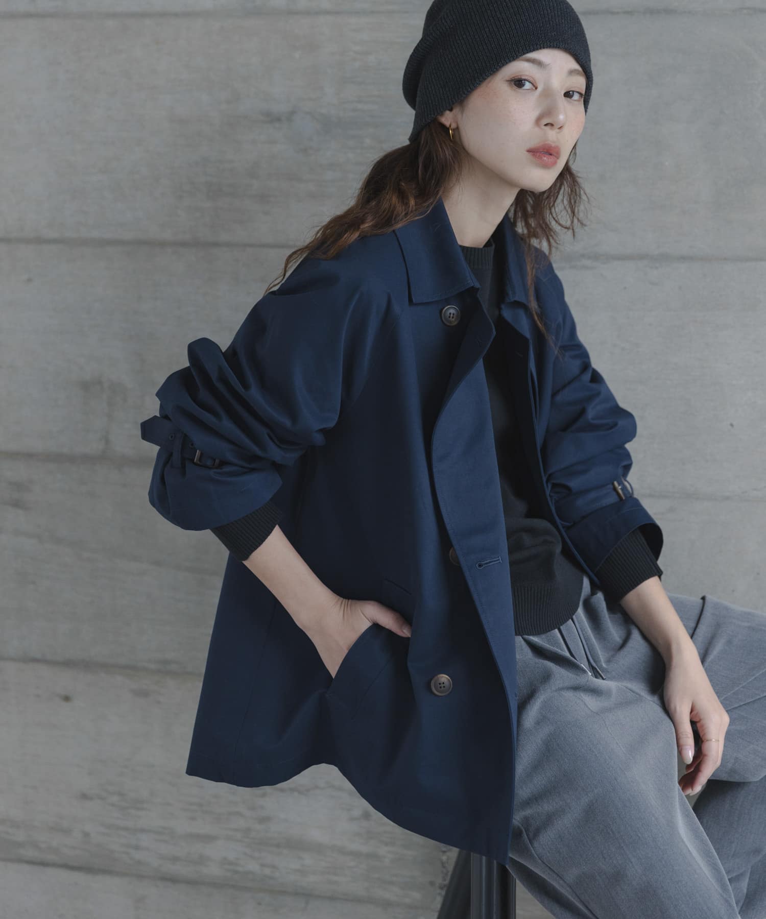 身長：166cm サイズ：38