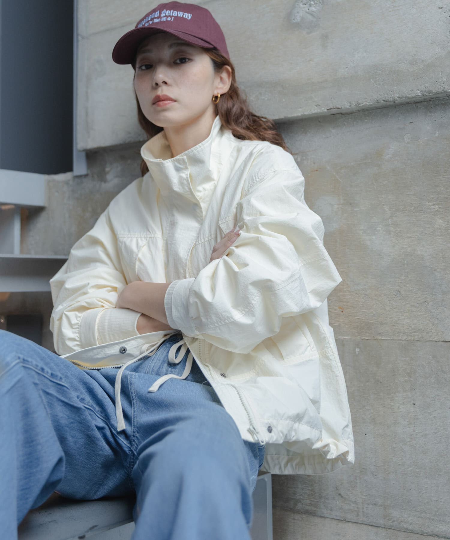 身長：166cm サイズ：FREE