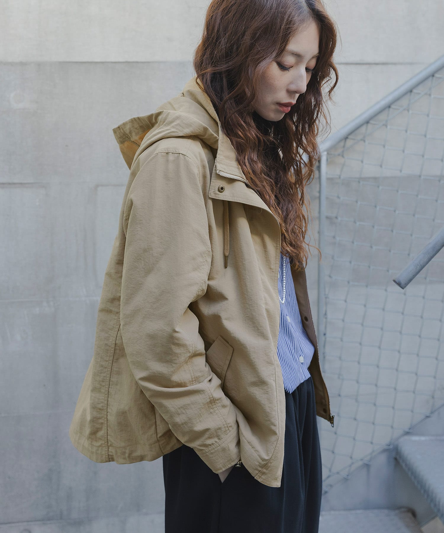 多機能マウンテンパーカー