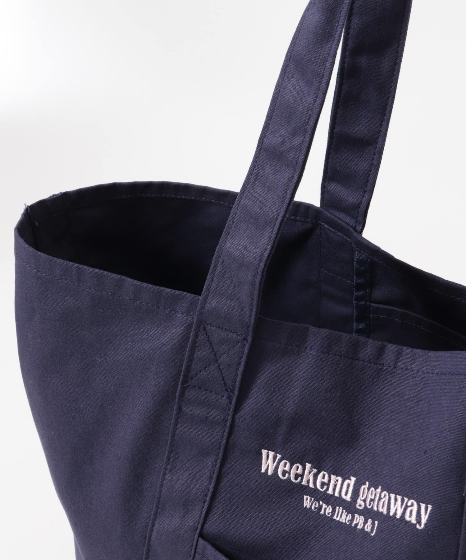 WEEKEND GETAWAY TOTEBAG ネイビー One