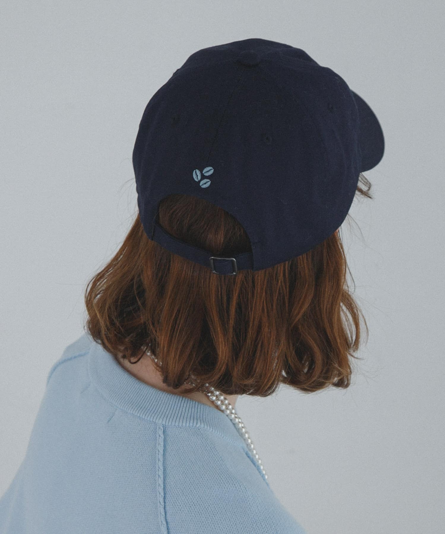 エンブロイダリーロゴキャップ ネイビー One