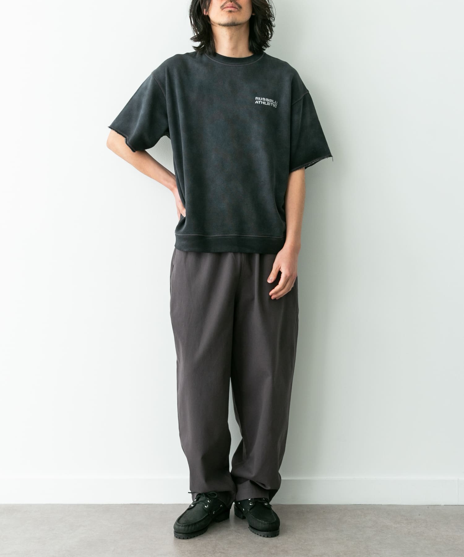 身長：180cm 体重：60kg サイズ：L
