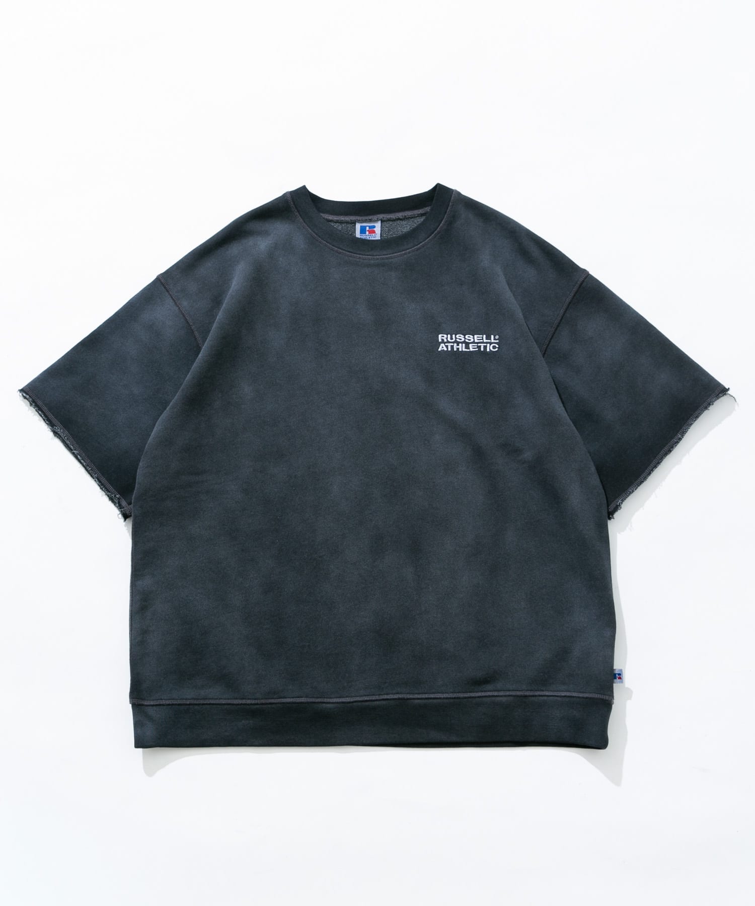 『別注』RUSSELL ATHLETIC×SonnyLabel　ショートスリーブスウェットTシャツ チャコール L