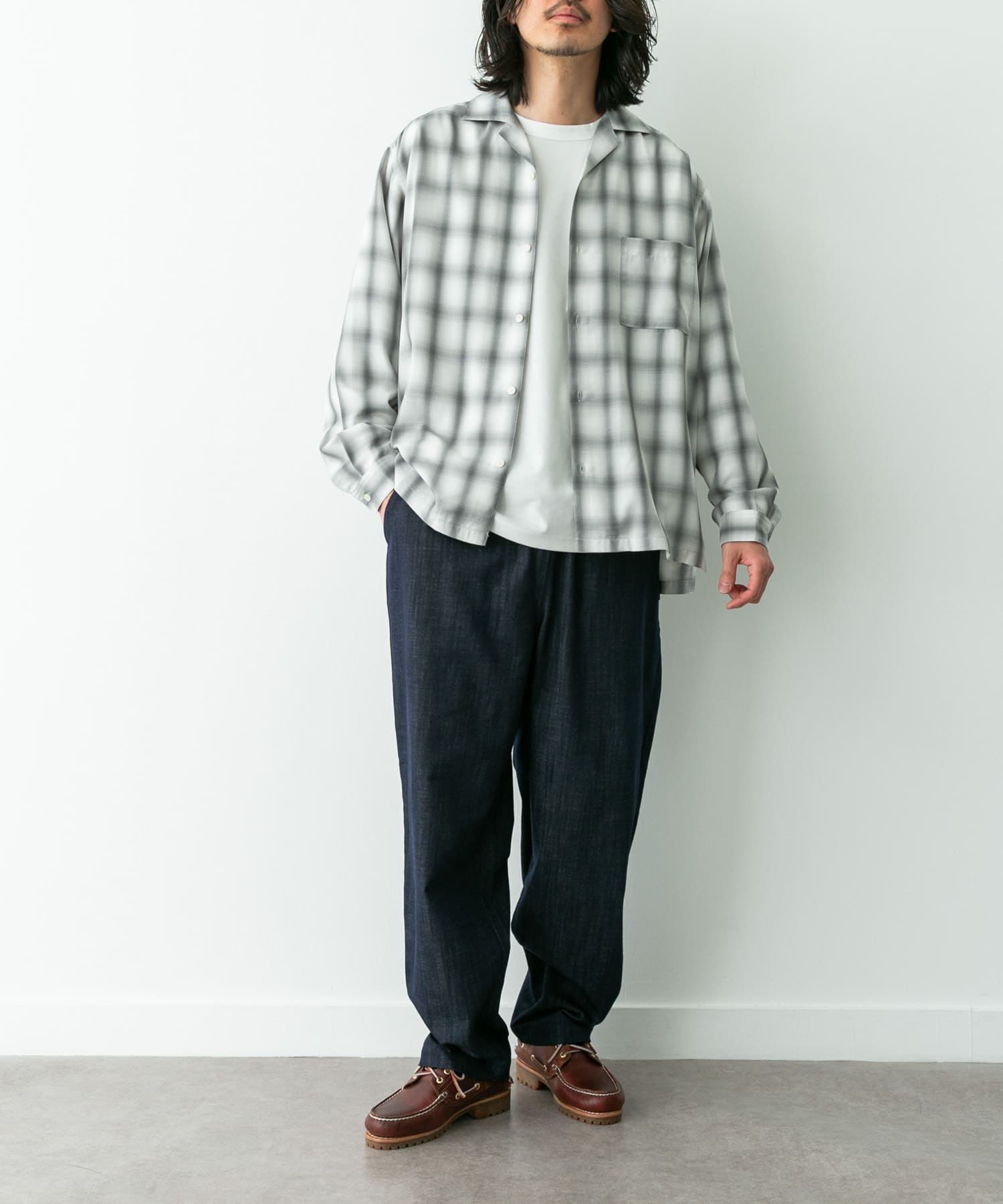 身長：180cm 体重：60kg サイズ：L