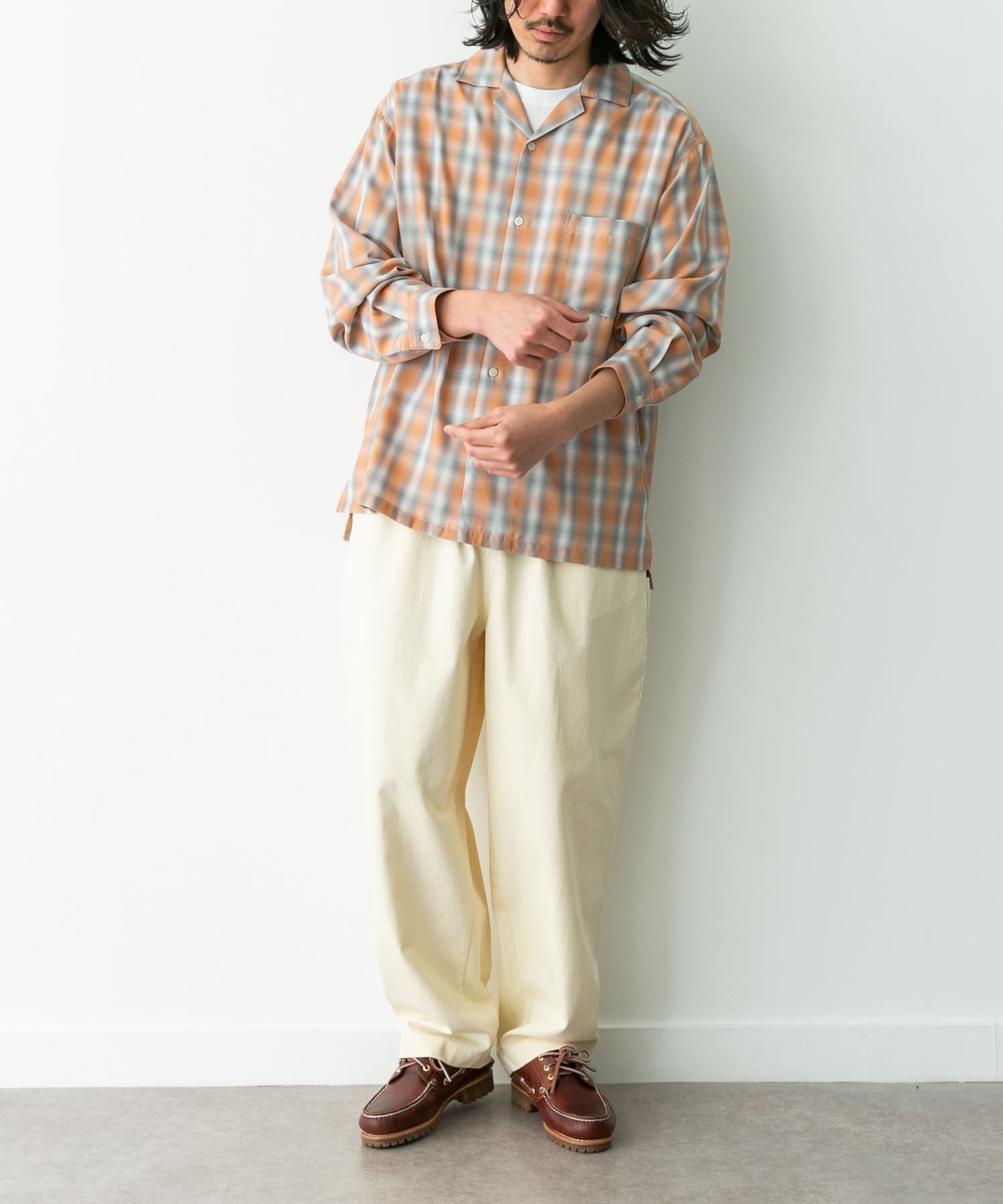 身長：180cm 体重：60kg サイズ：L