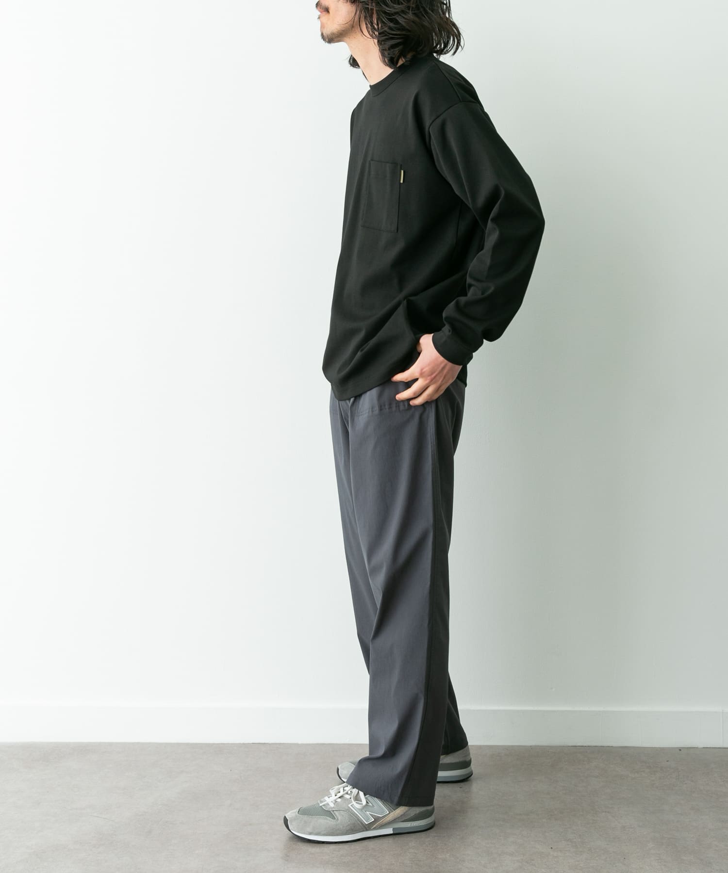 身長：180cm 体重 : 60kg サイズ：L