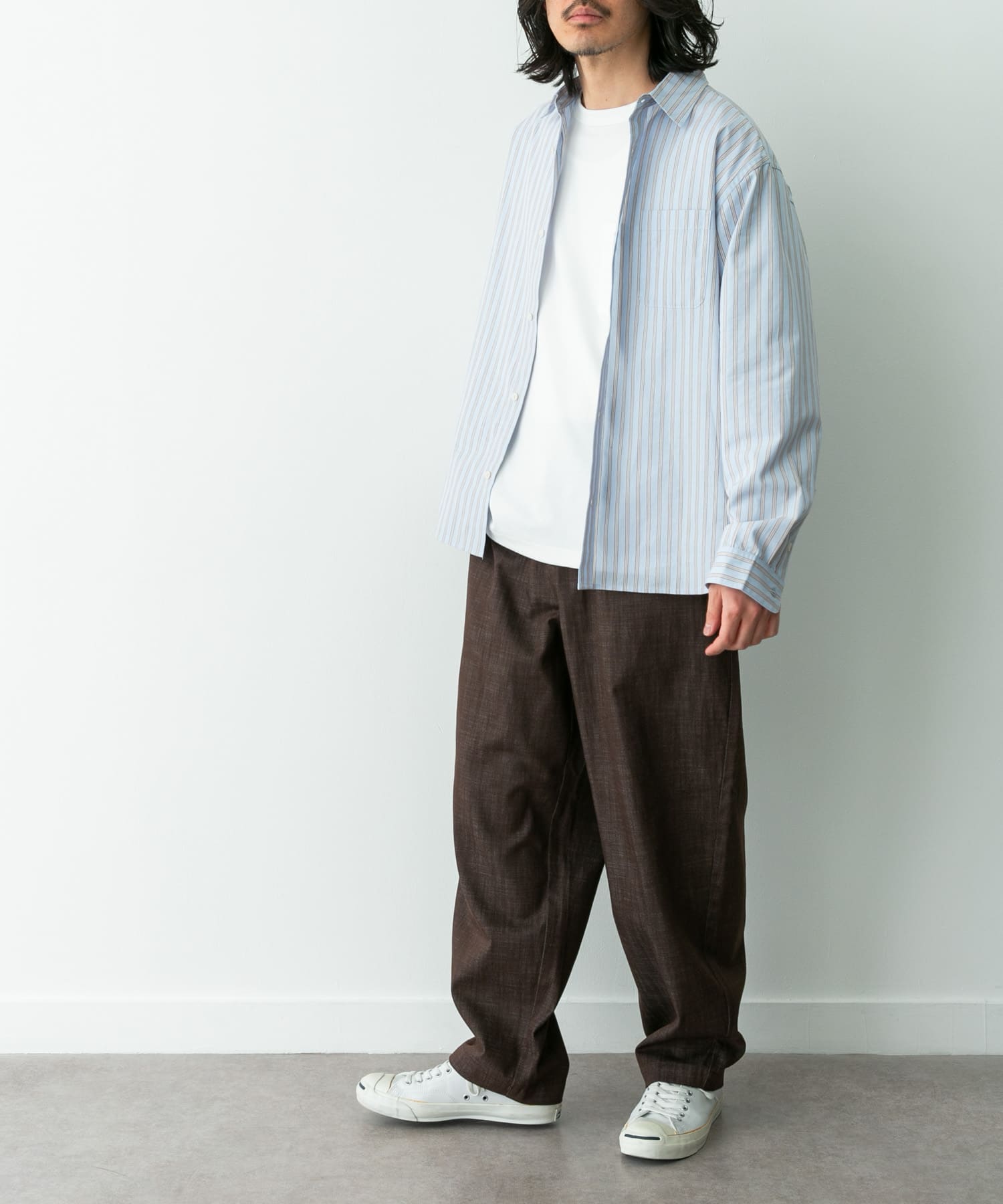 身長：180cm 体重：60kg サイズ：L