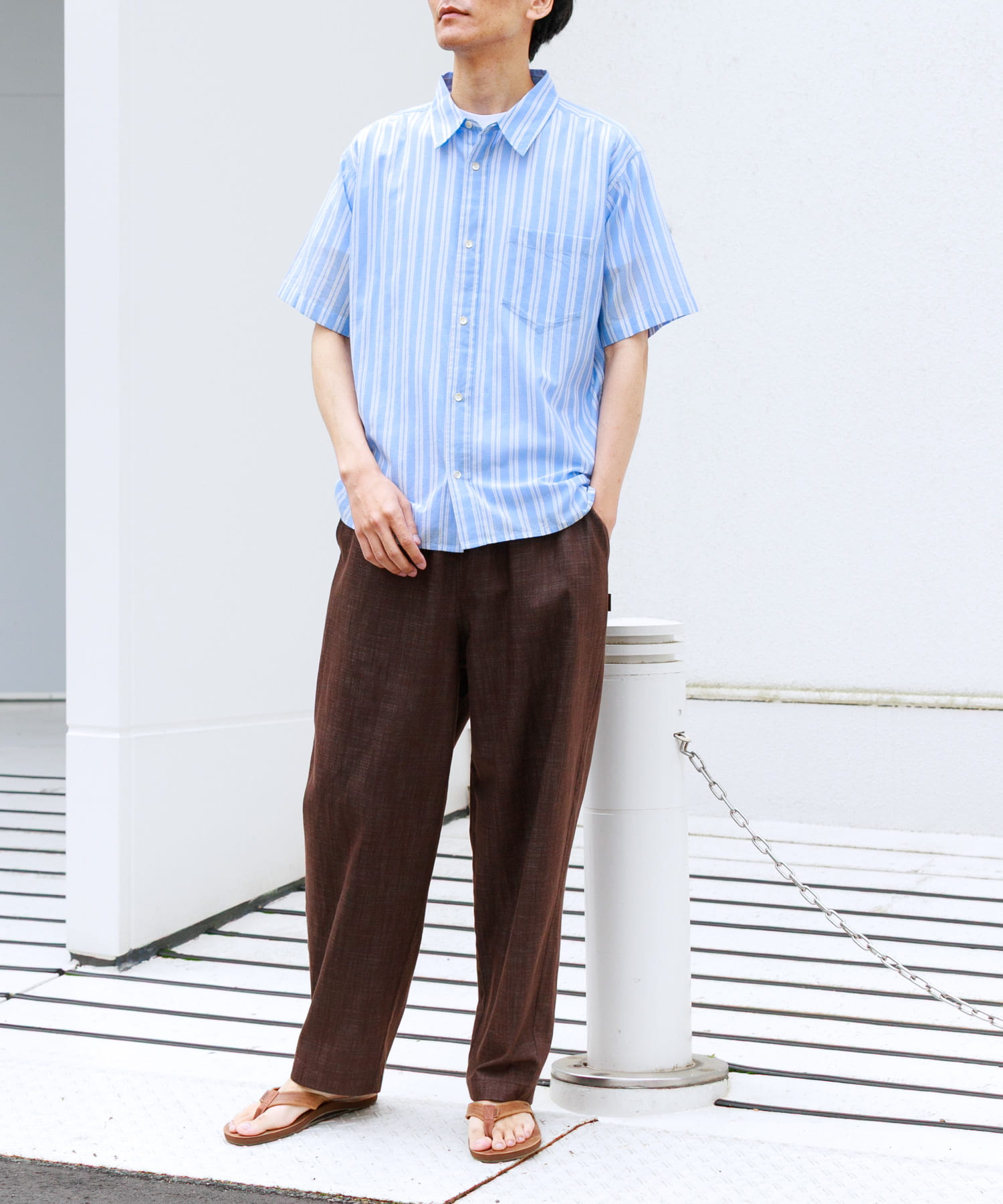 身長：185cm 体重：65kg サイズ：L