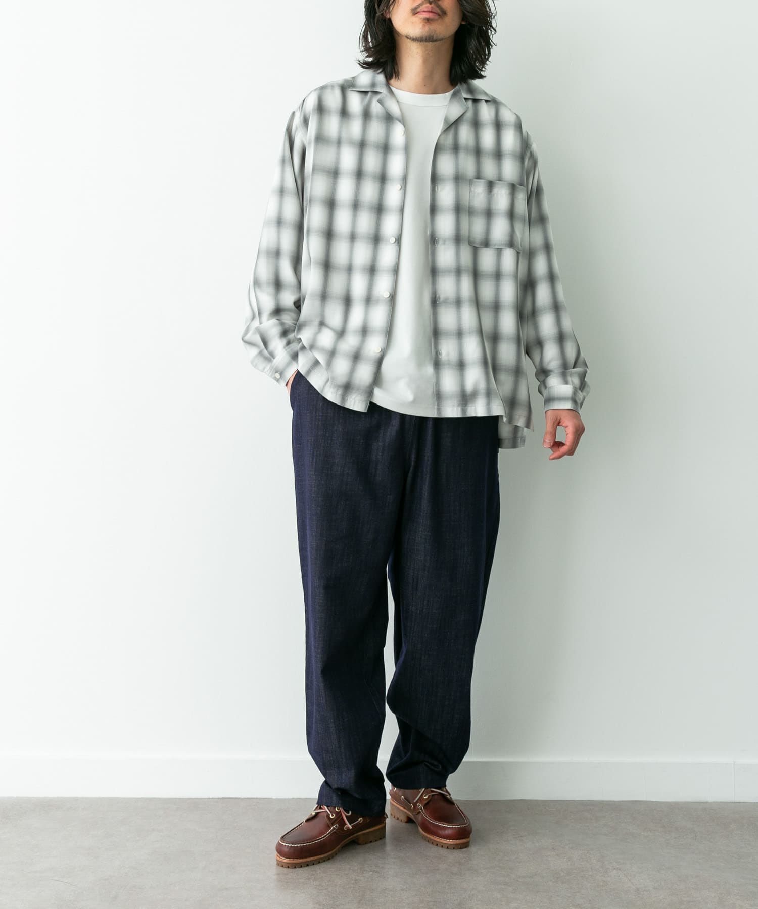 身長：180cm 体重：60kg サイズ：L