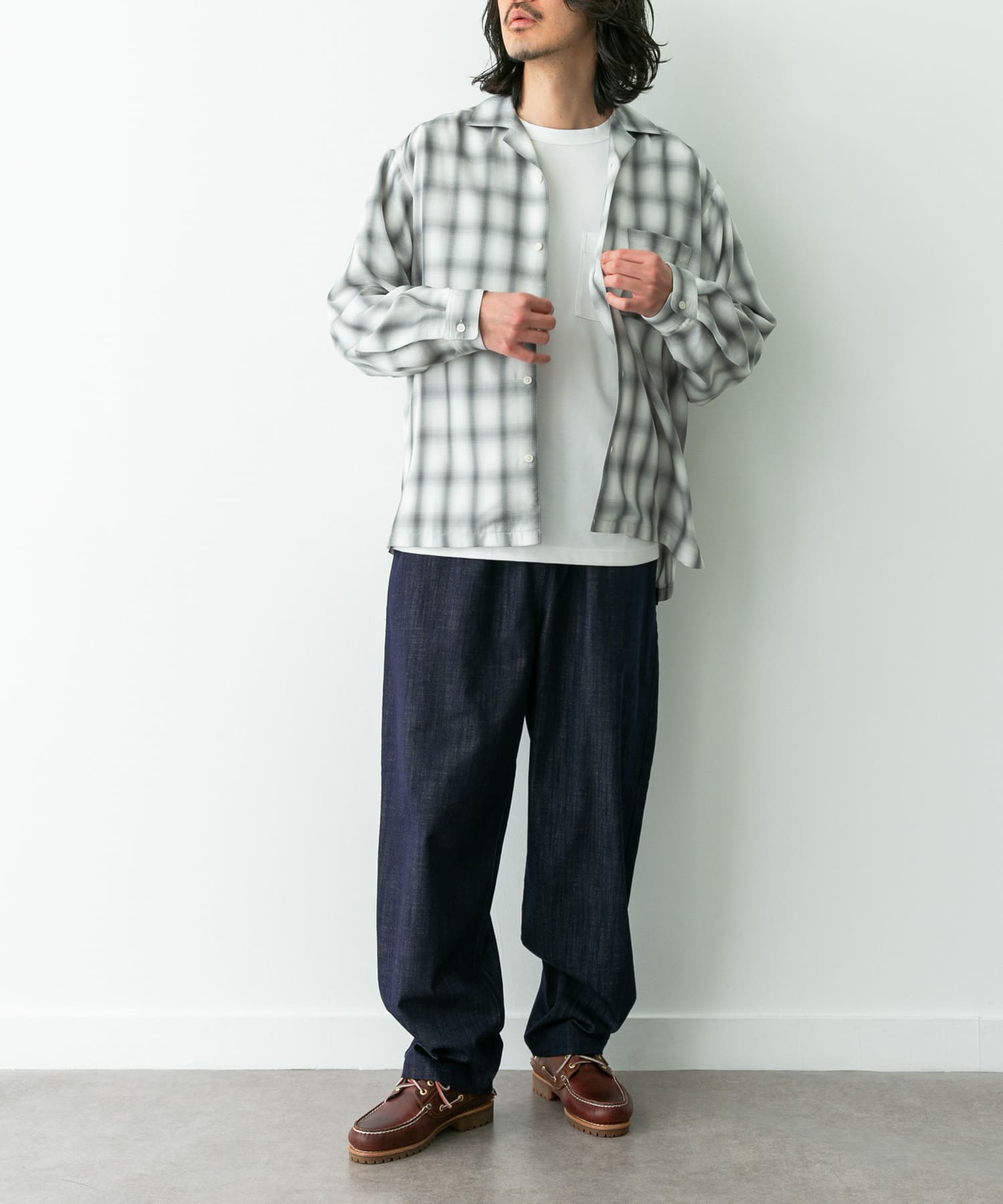 身長：180cm 体重：60kg サイズ：L