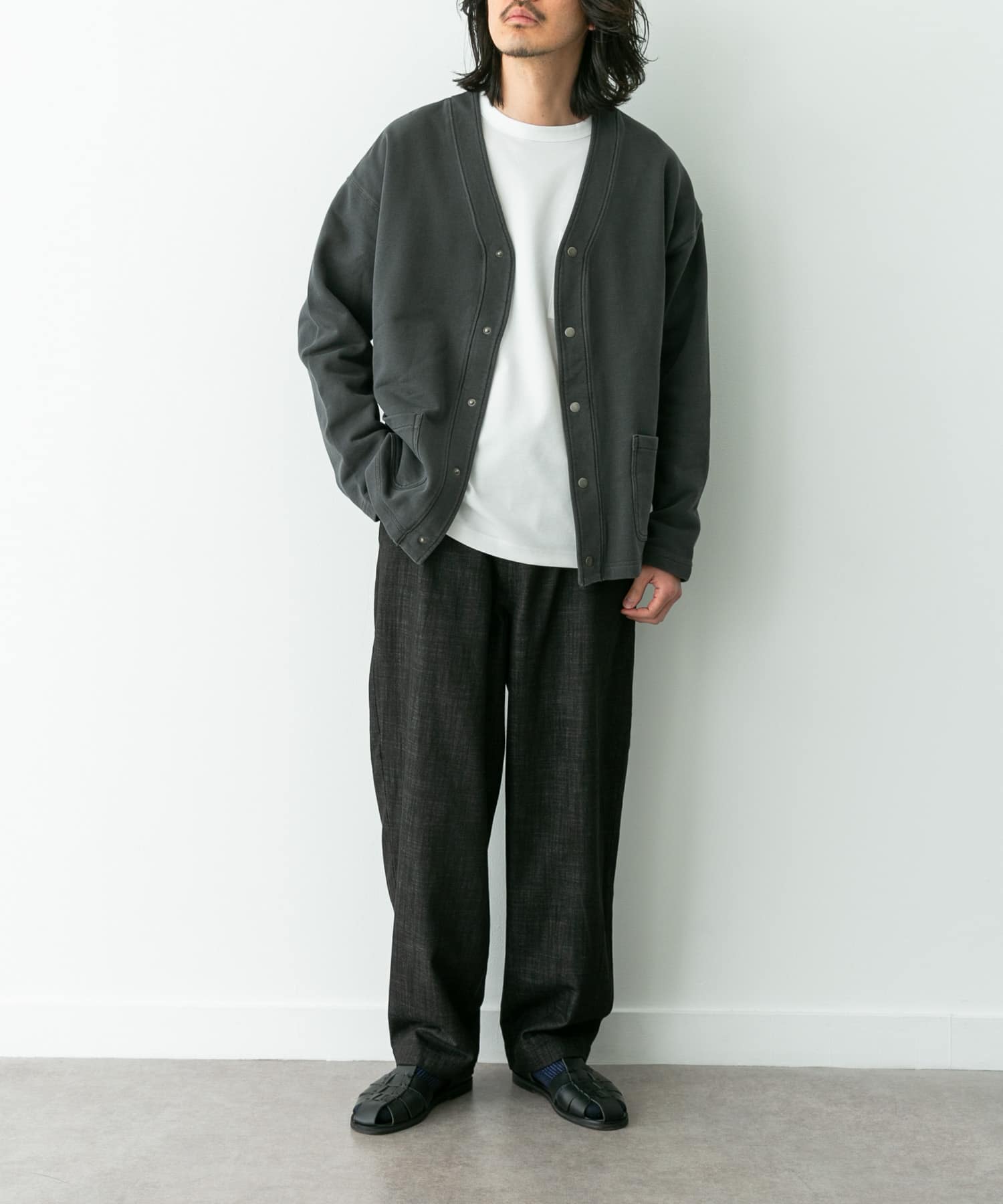 身長：180cm 体重：60kg サイズ：L