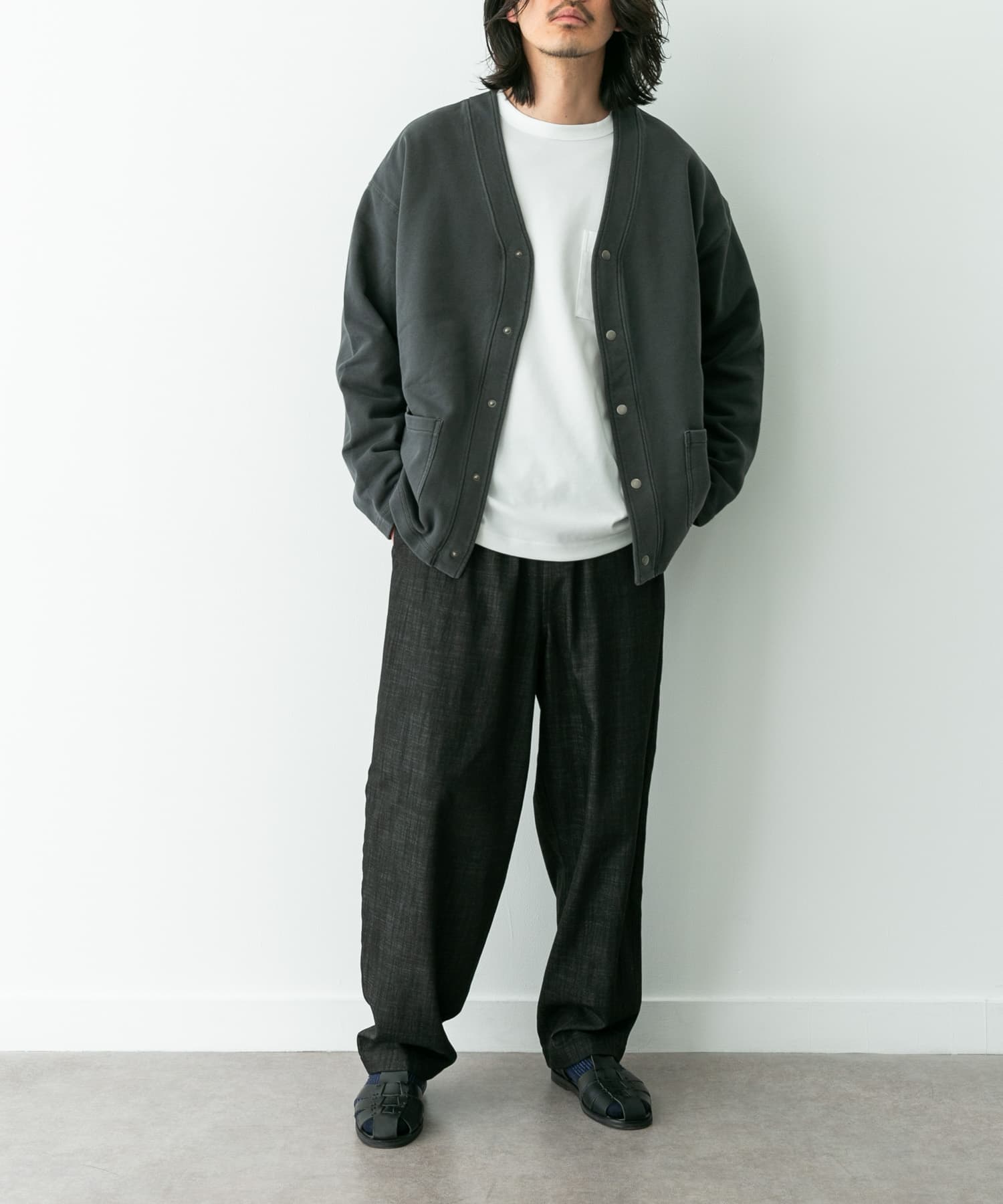 身長：180cm 体重：60kg サイズ：L