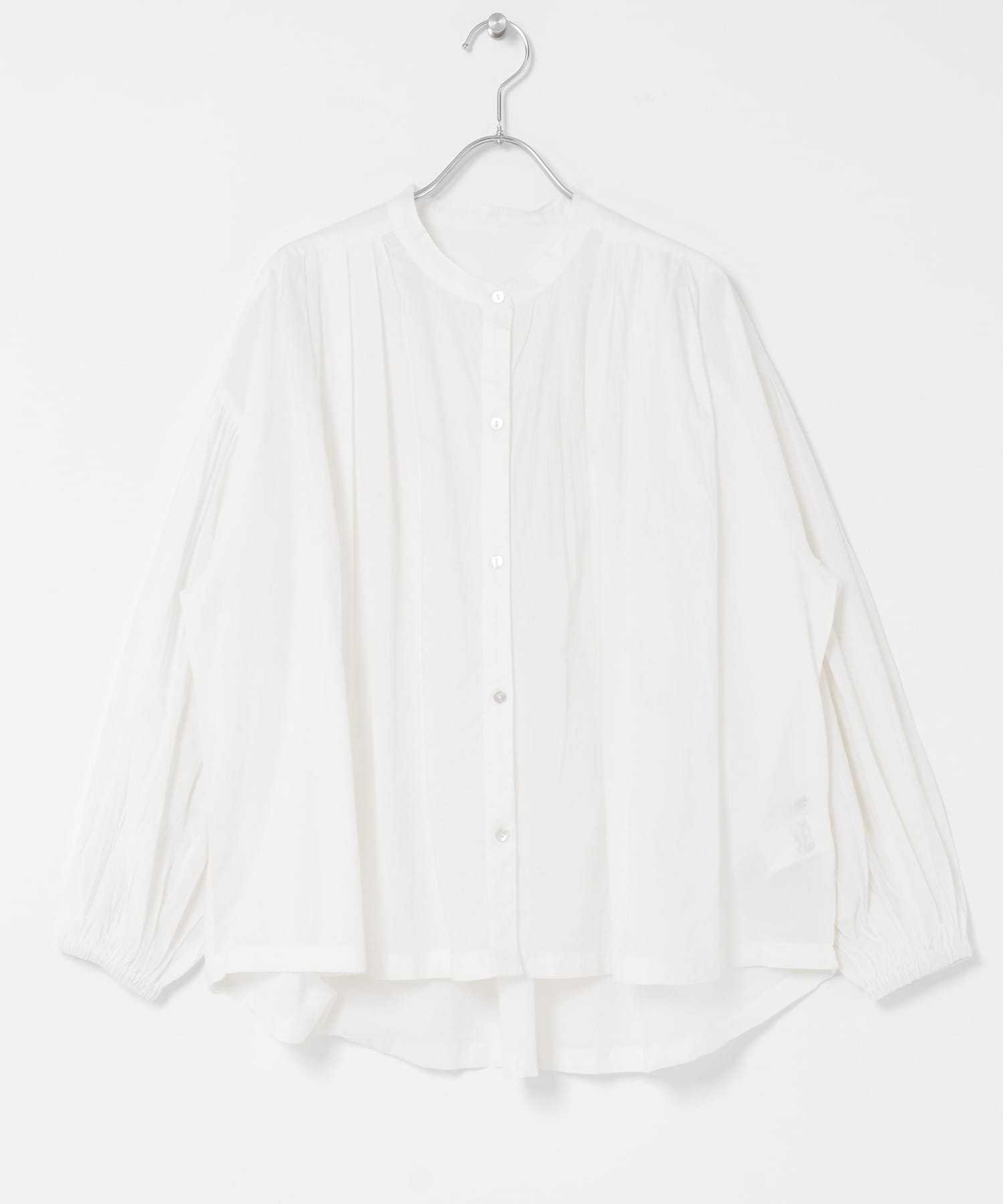 エアリーコットンタックボリュームブラウス オフ Free