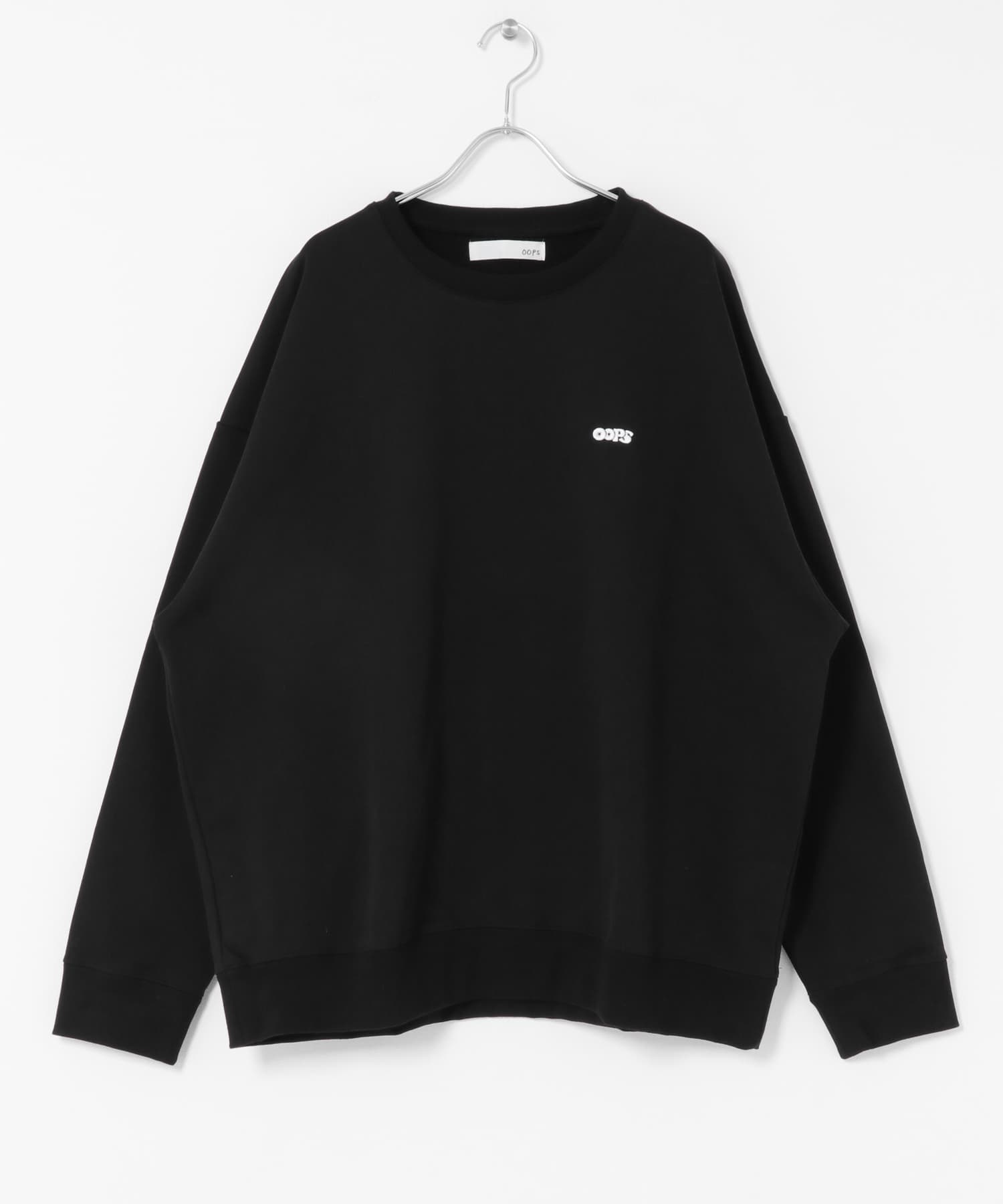 OOPS　ヘビーウェイトスウェット BLACK M