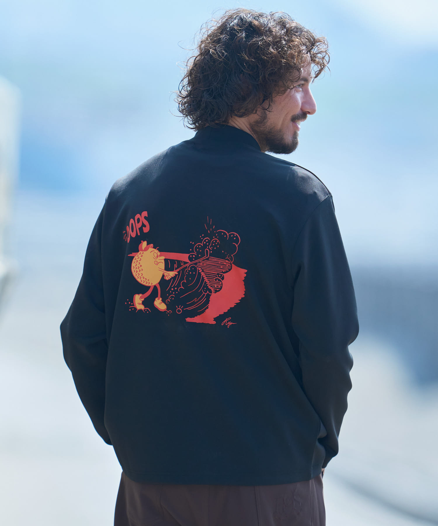 身長：181cm サイズ：L