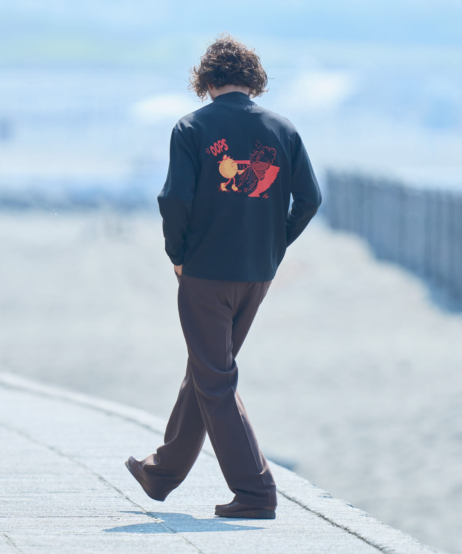 身長：181cm サイズ：L