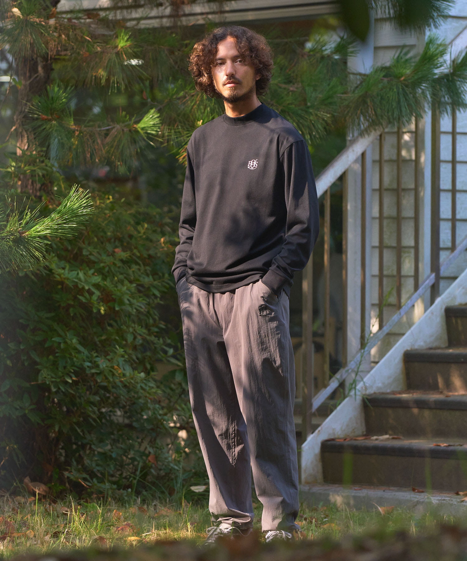 身長：181cm 体重：60kg サイズ：L