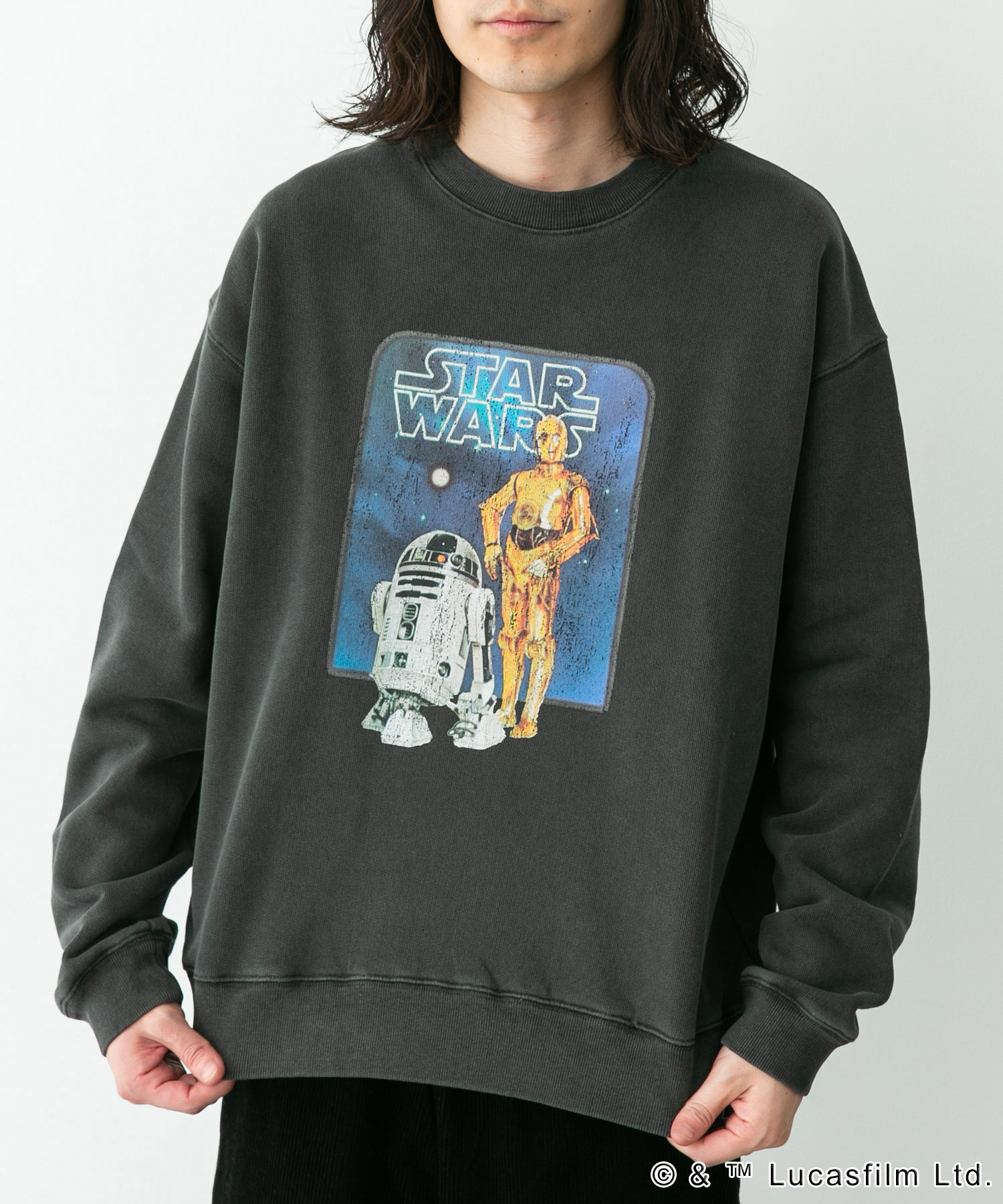 STARWARSピグメントスウェットプルオーバー