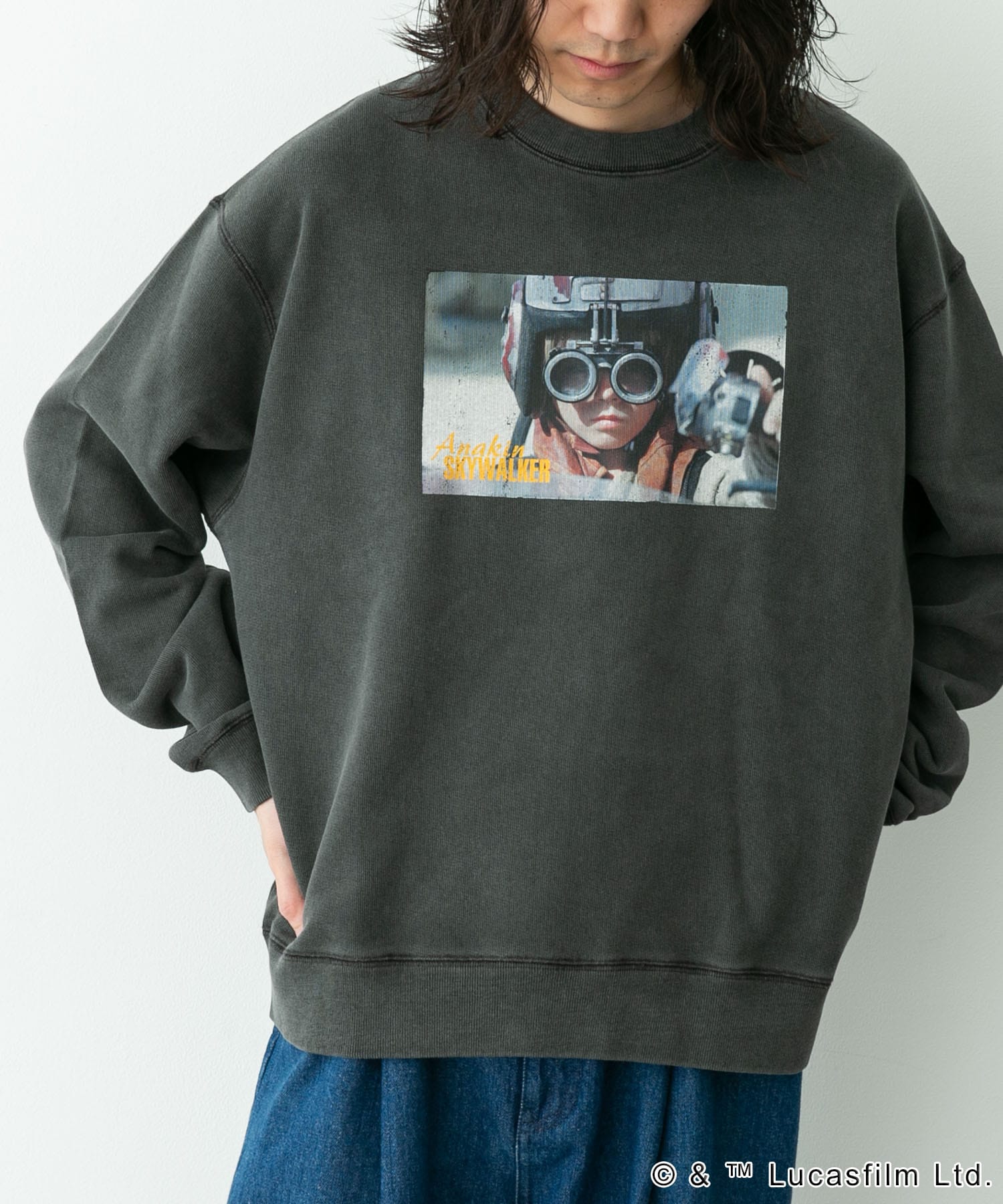 STARWARSピグメントスウェットプルオーバー