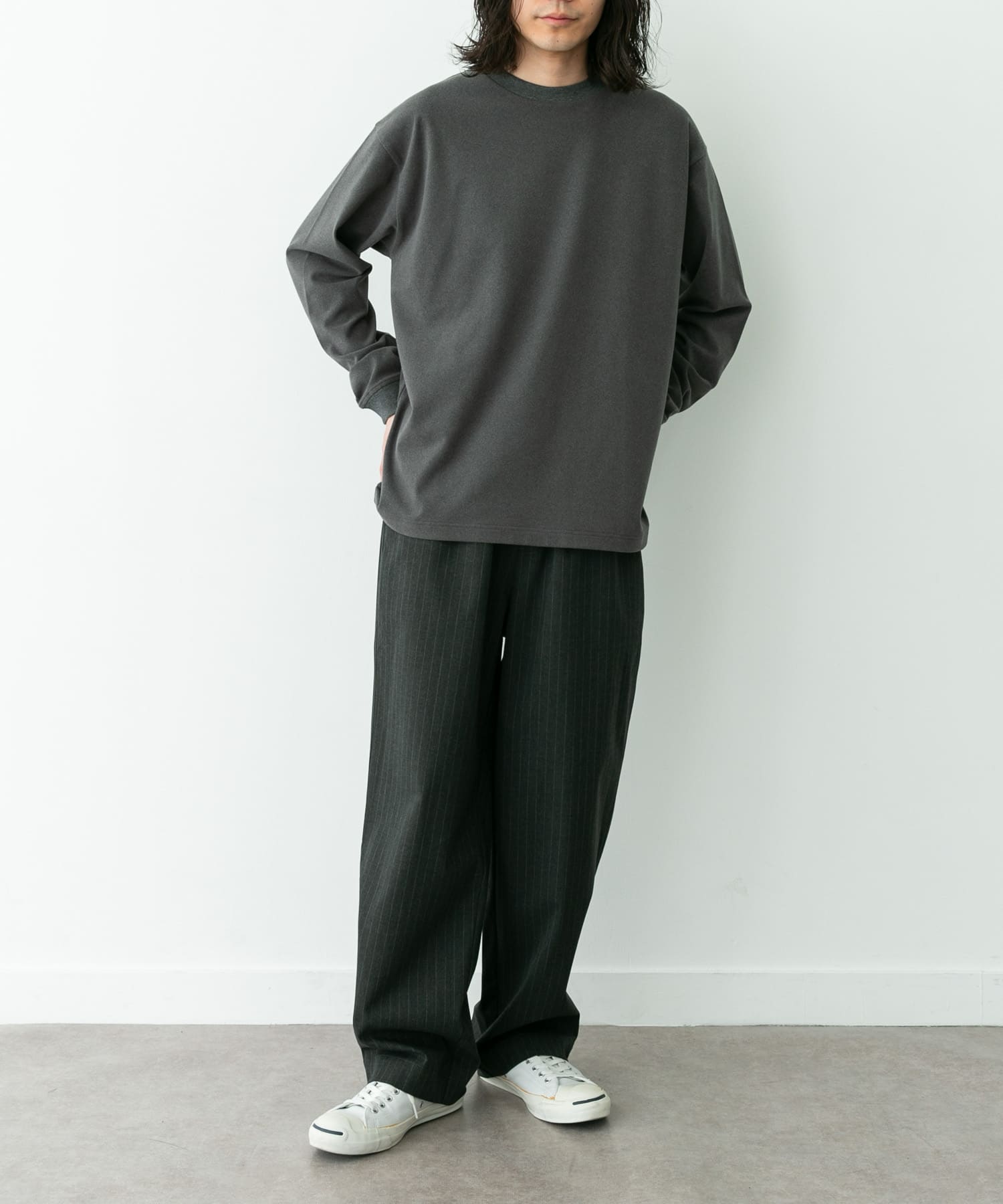 身長：173cm サイズ：L