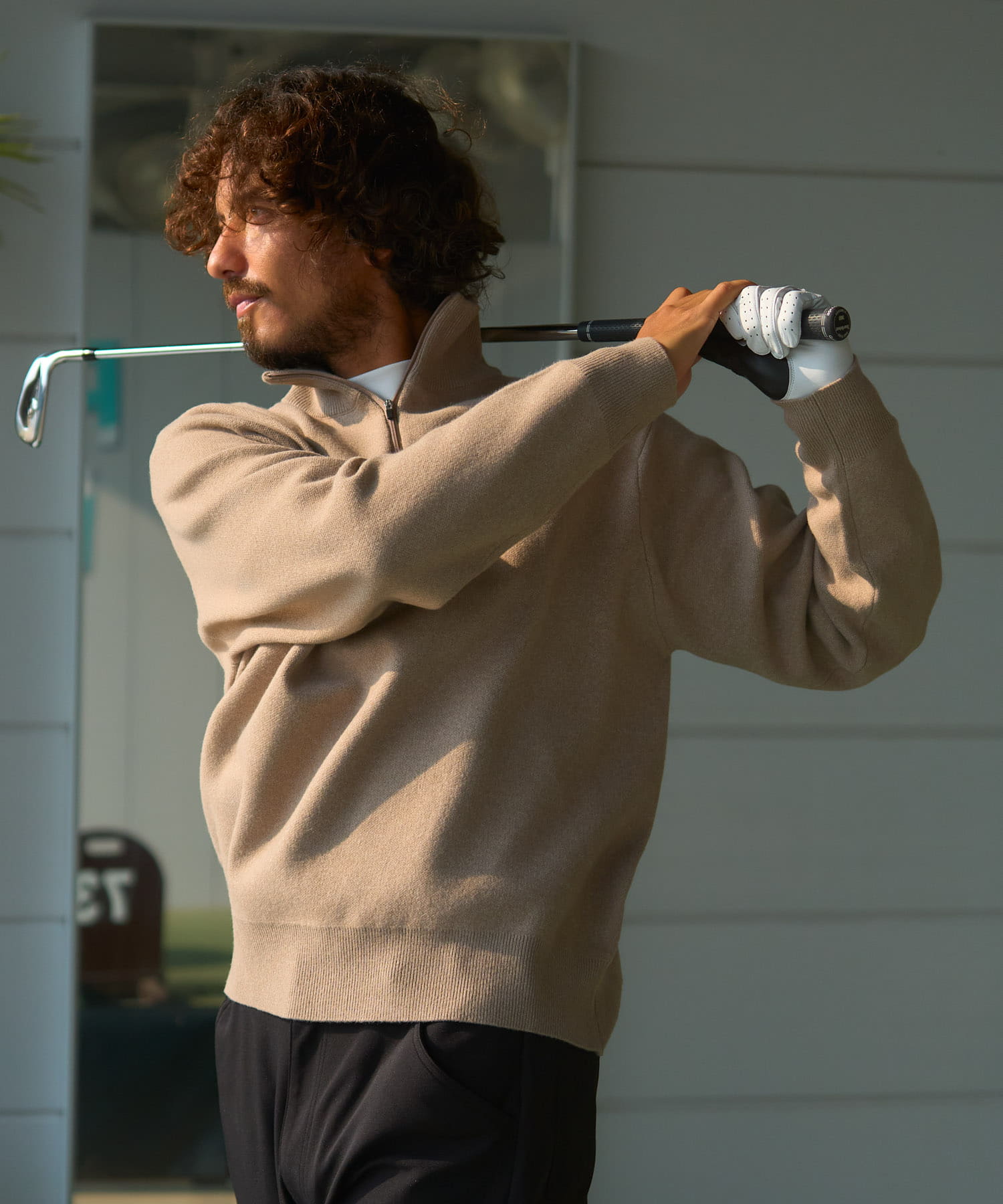 身長：181cm 体重：60kg サイズ：L