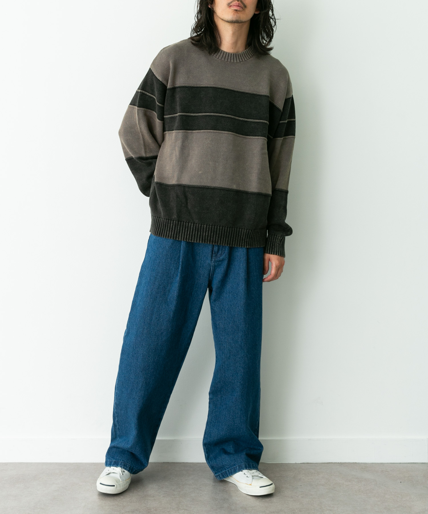 身長：180cm 体重：60kg サイズ：L