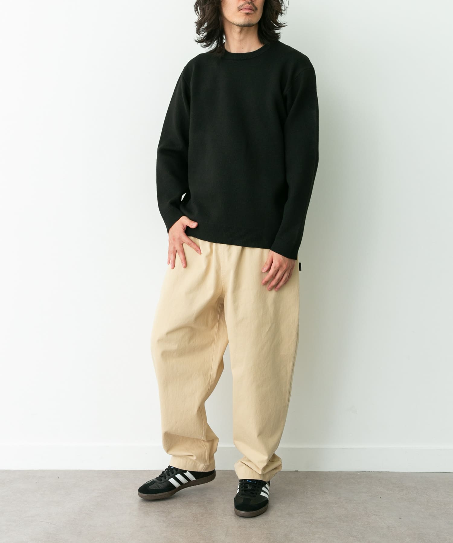 身長：180cm 体重：60kg サイズ：L