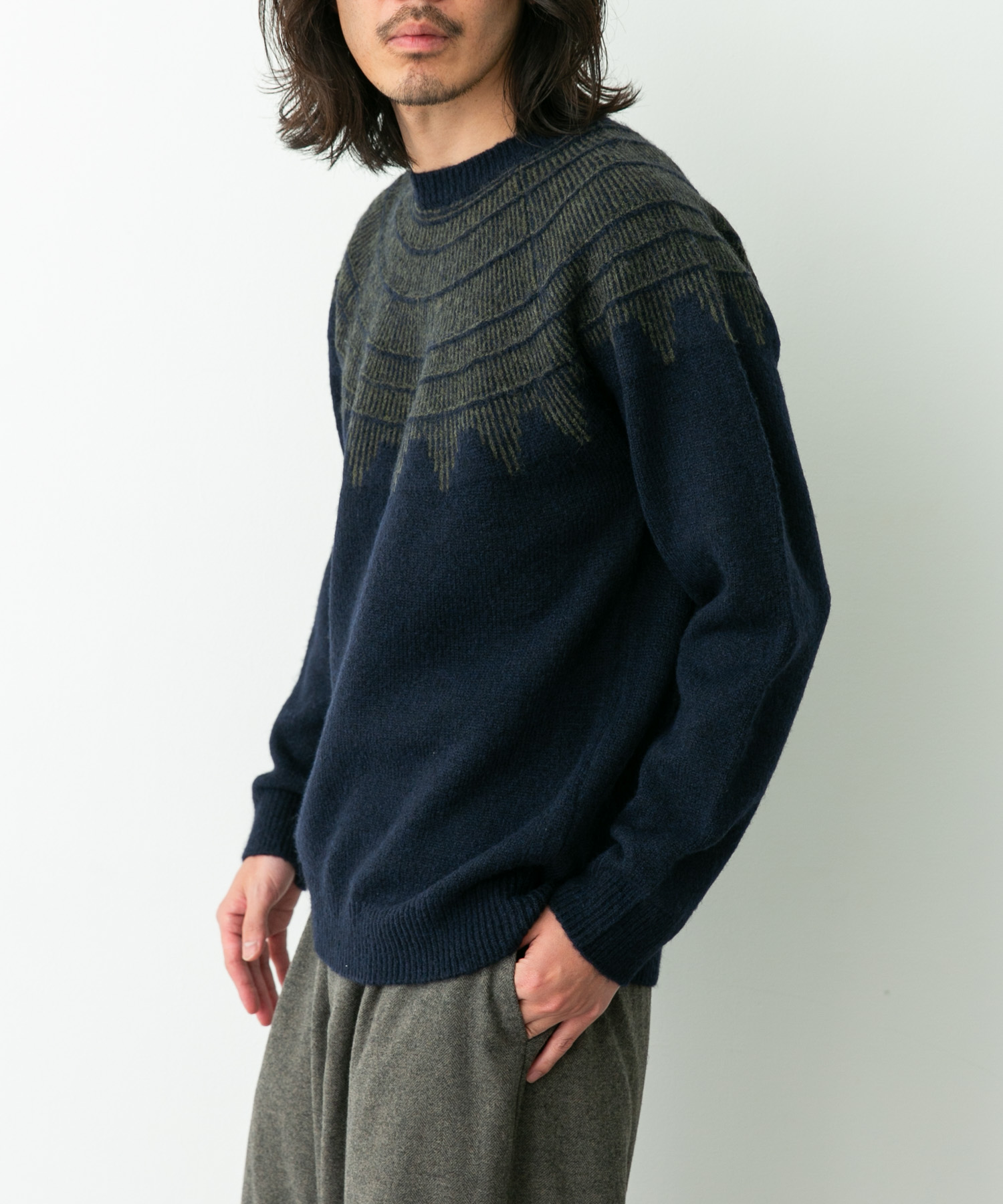 身長：180cm 体重：60kg サイズ：L