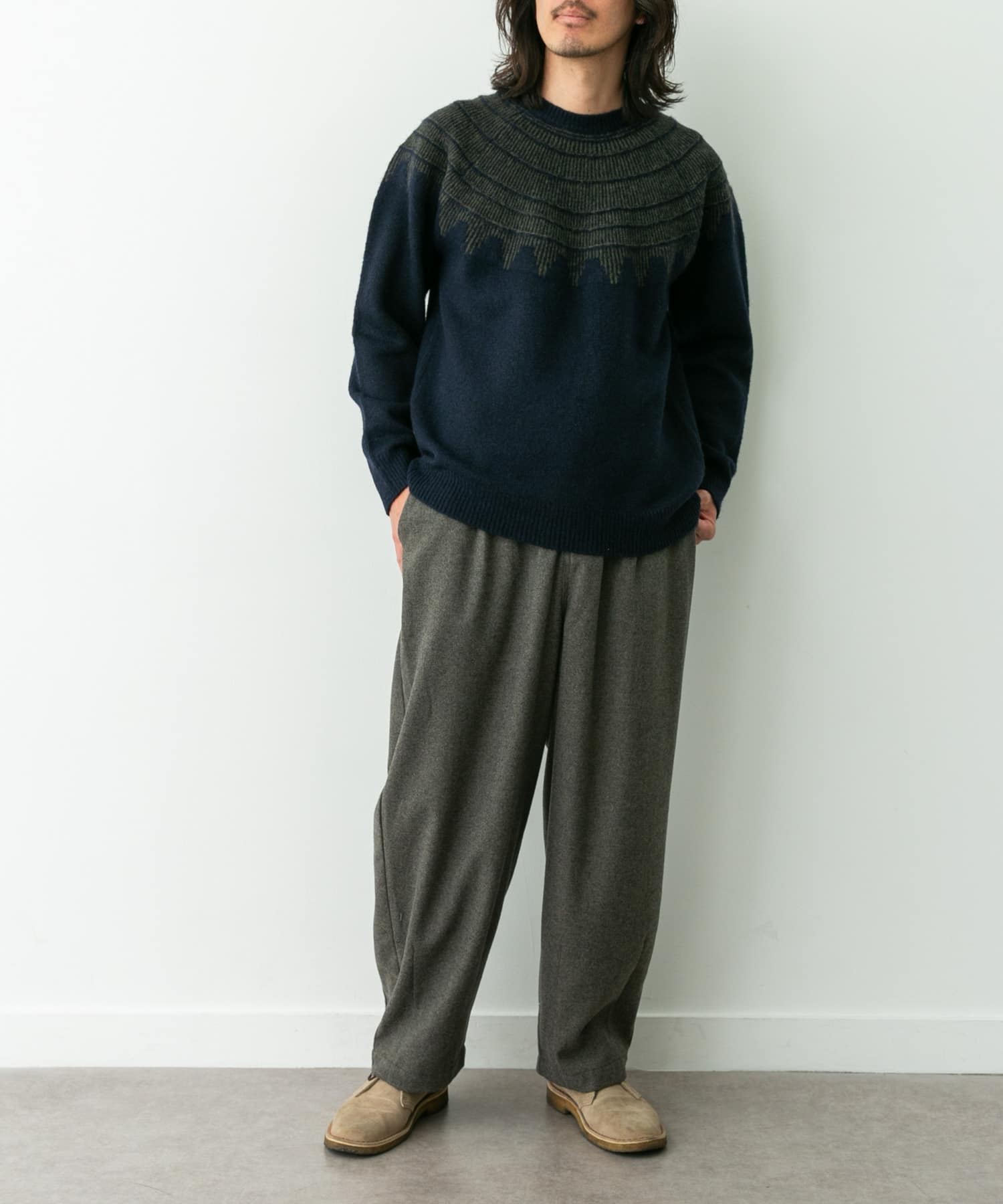 身長：180cm 体重：60kg サイズ：L