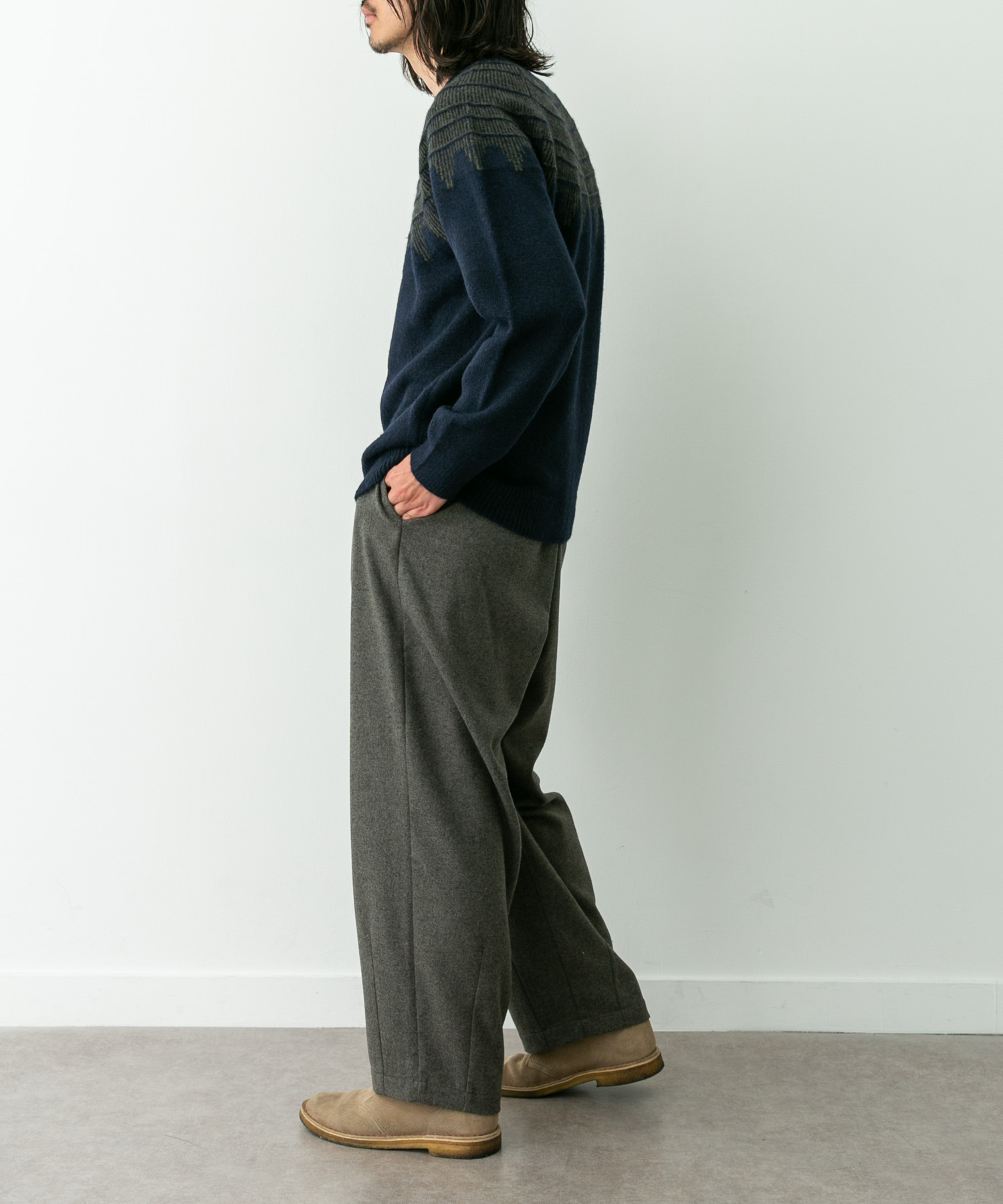 身長：180cm 体重：60kg サイズ：L