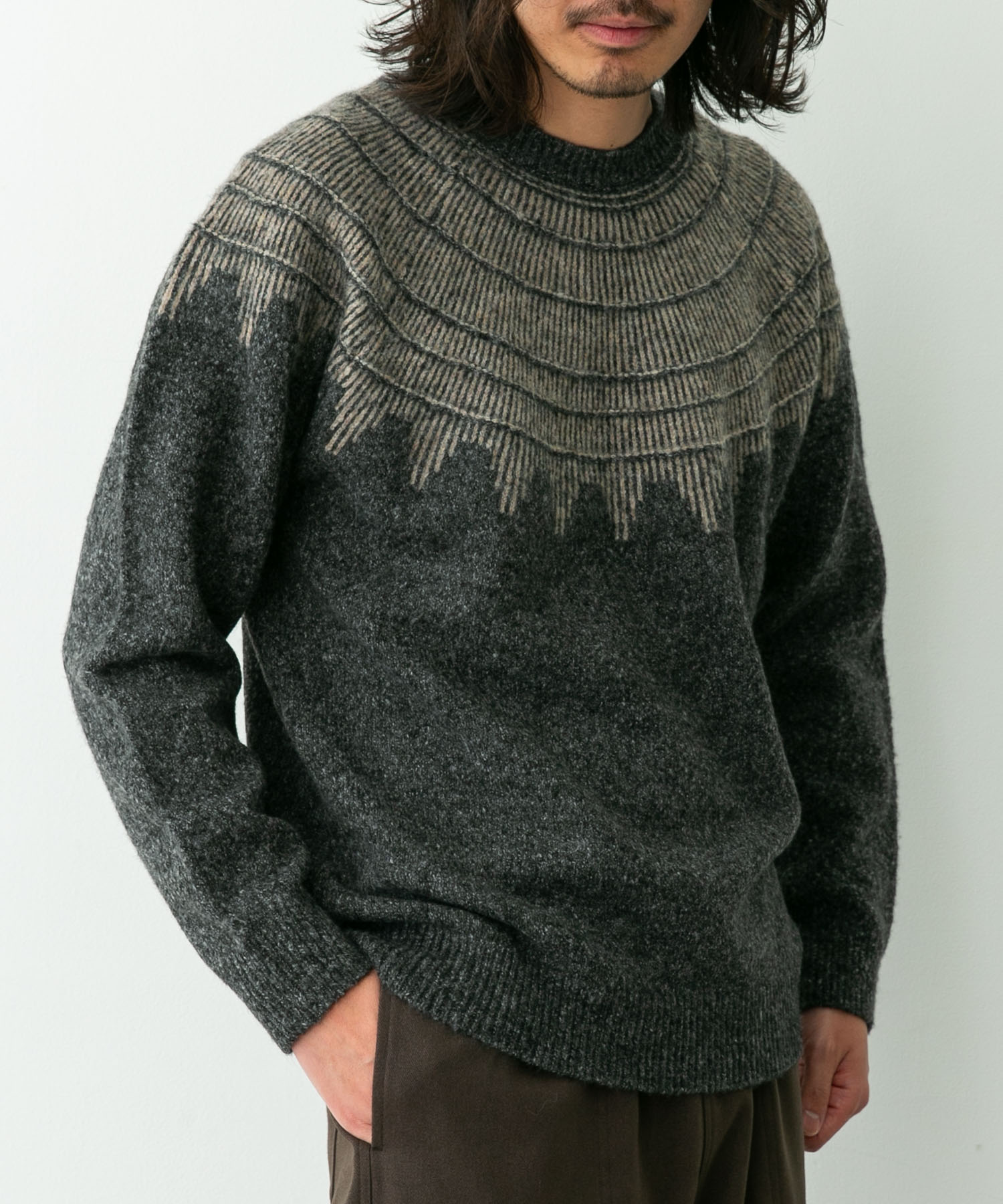 身長：180cm 体重：60kg サイズ：L