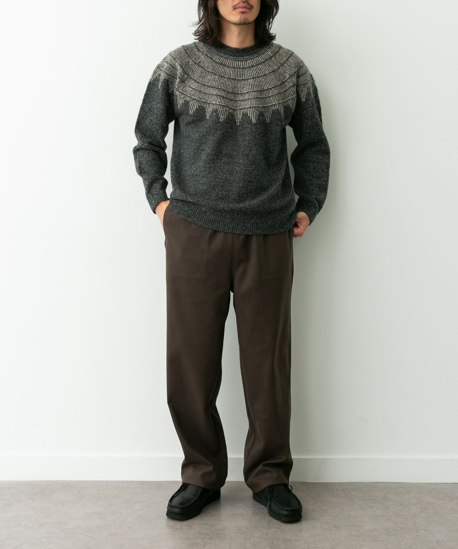 身長：180cm 体重：60kg サイズ：L