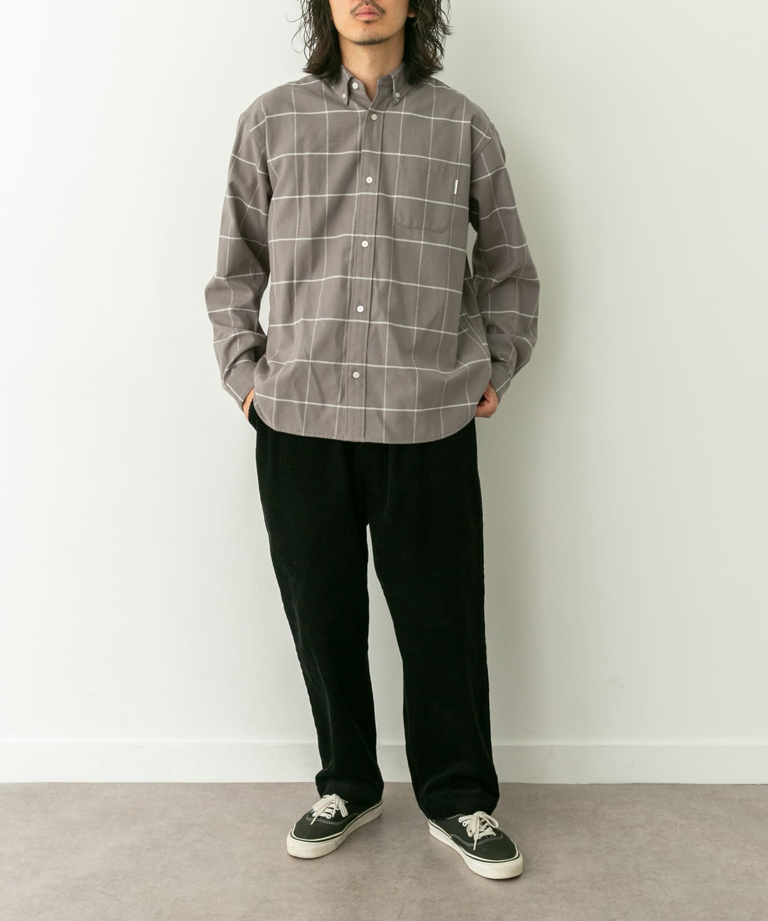 身長：180cm 体重：60kg サイズ：L